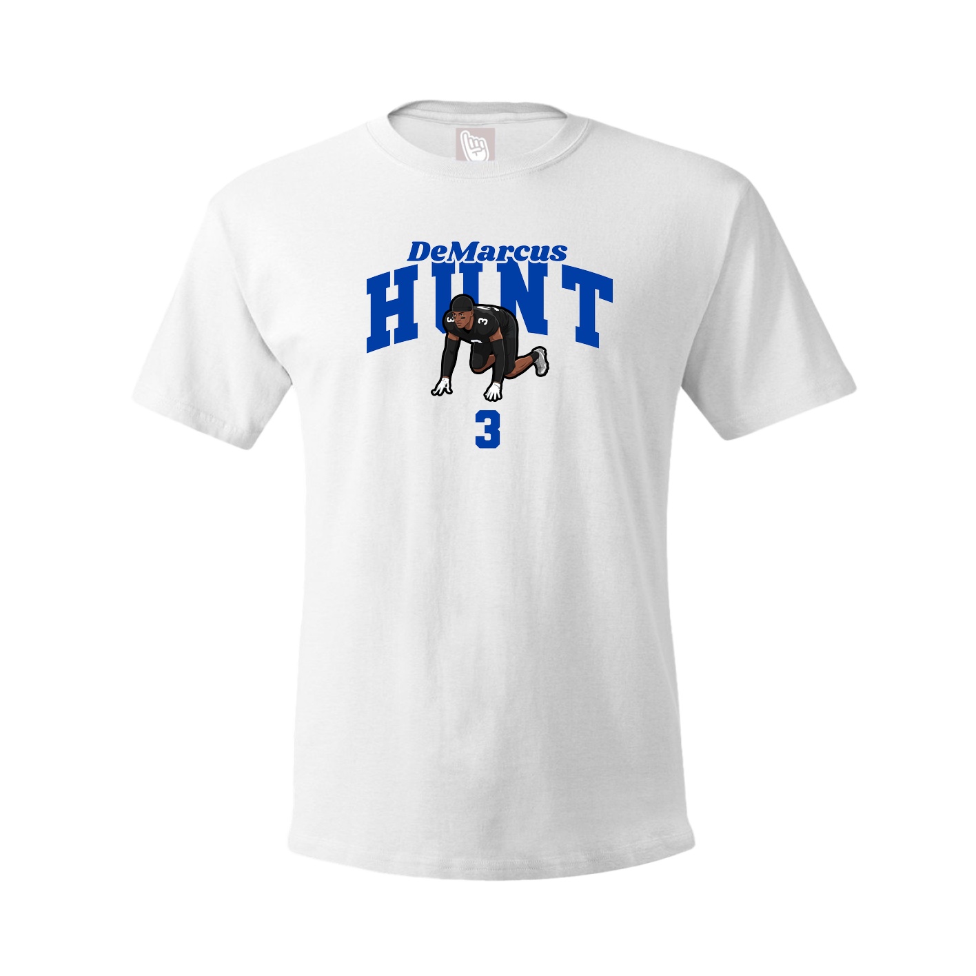 Youth Tee — Signature Arch in White