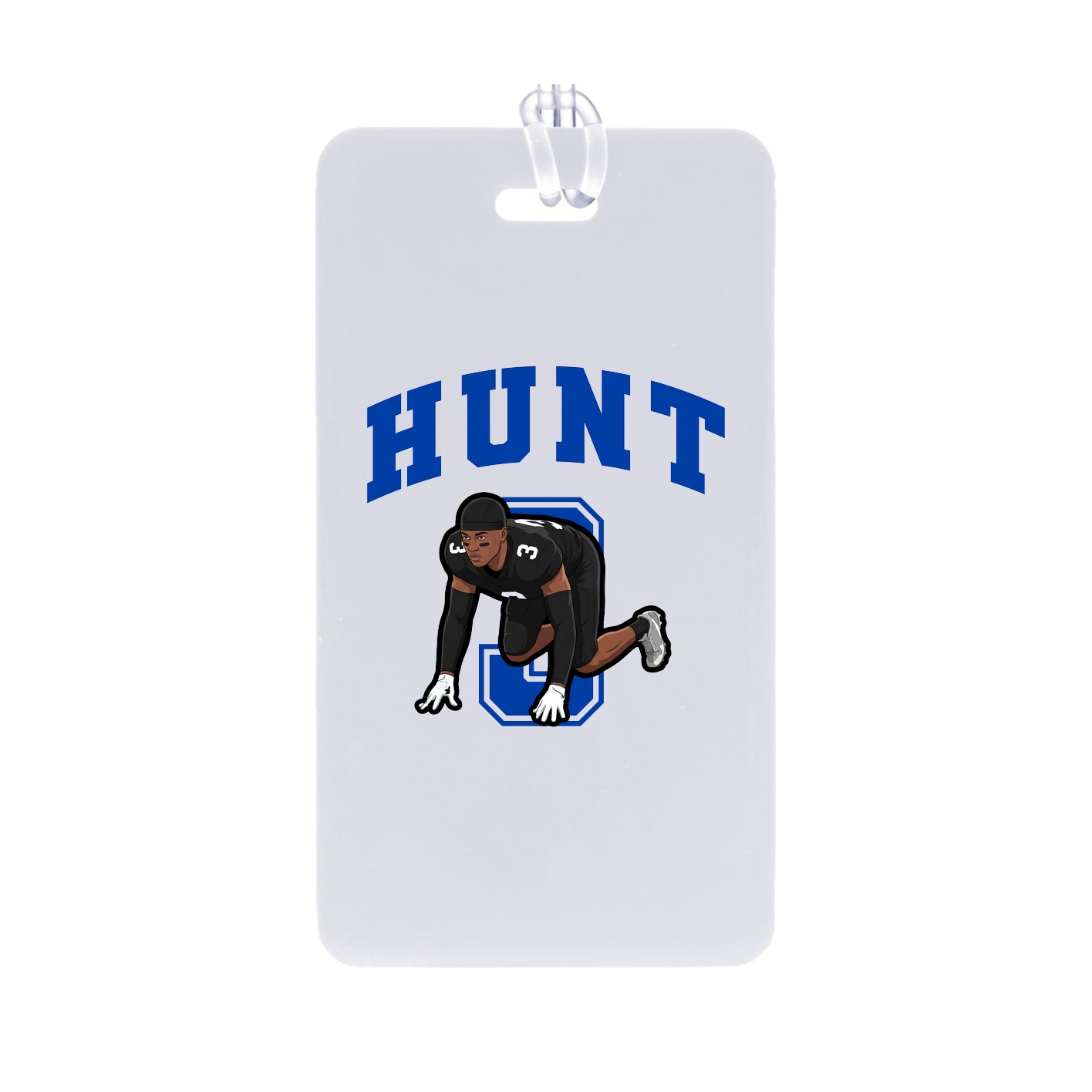 Bag Tag — Number in Classic