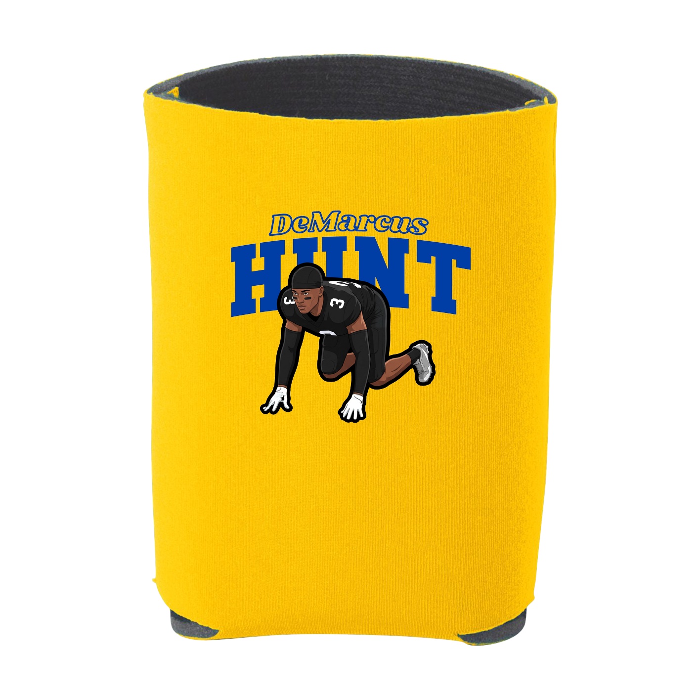 Can Holder — Name Arch in Yellow