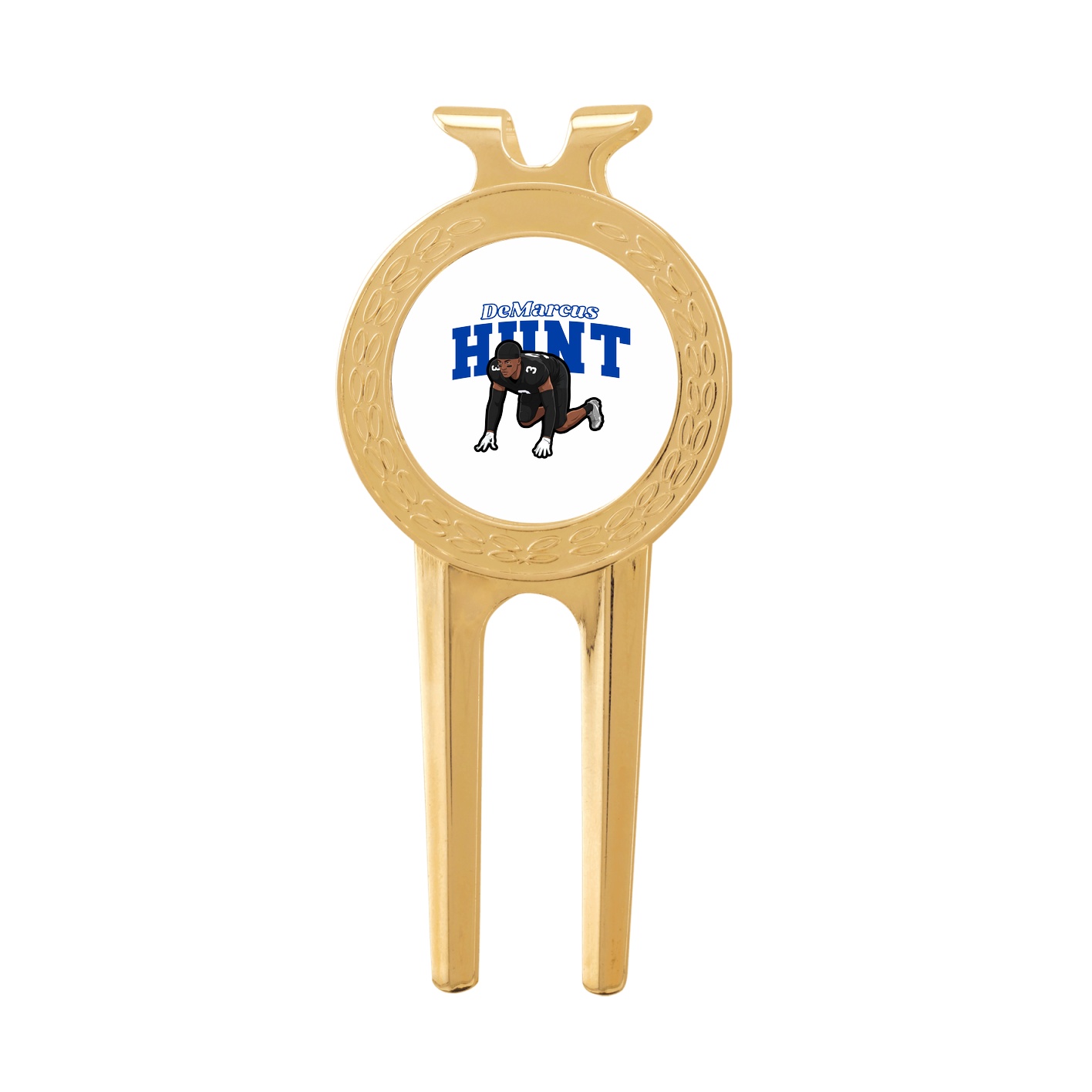 Divot Tool with Ball Marker — Name Arch in Classic
