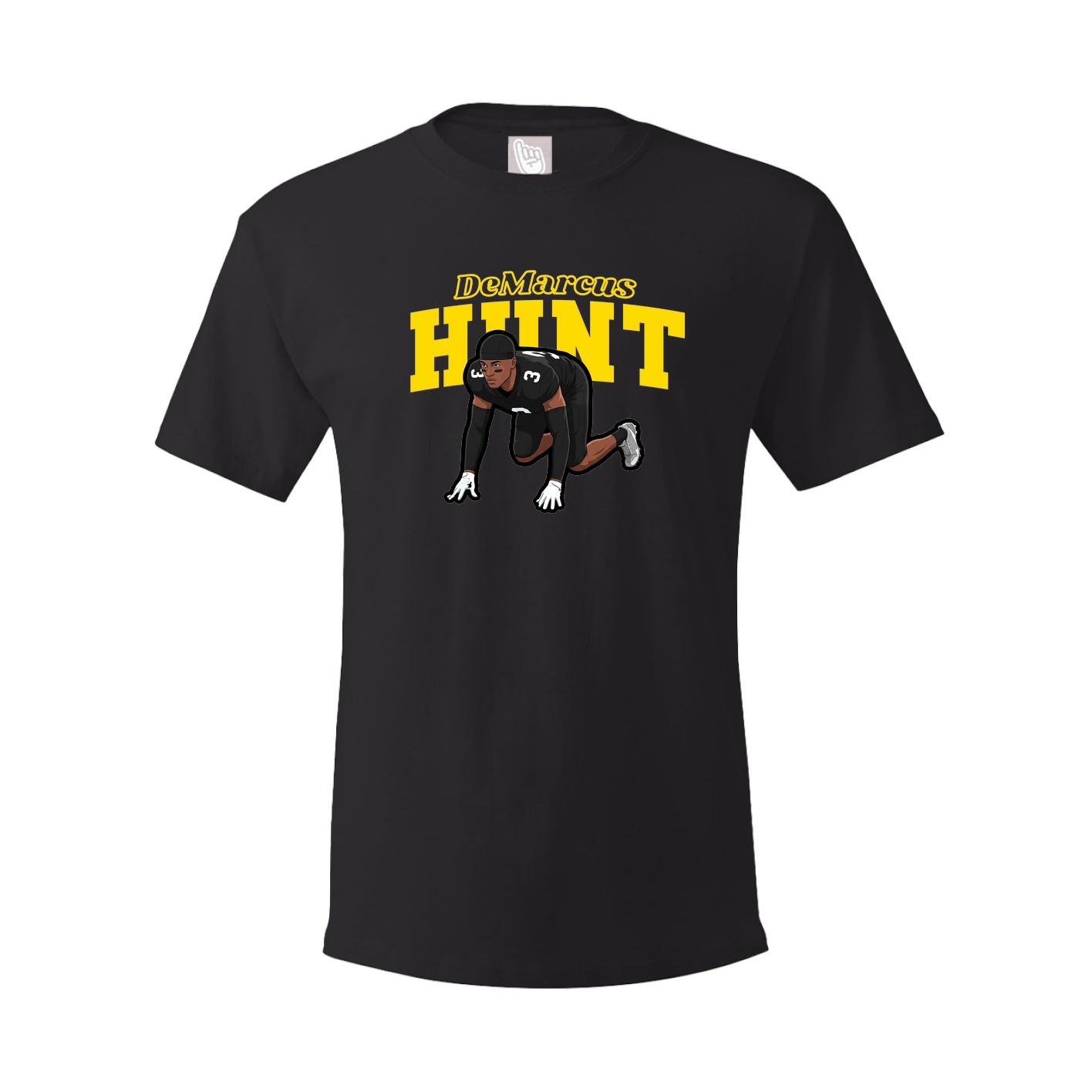 Youth Tee — Name Arch in Black