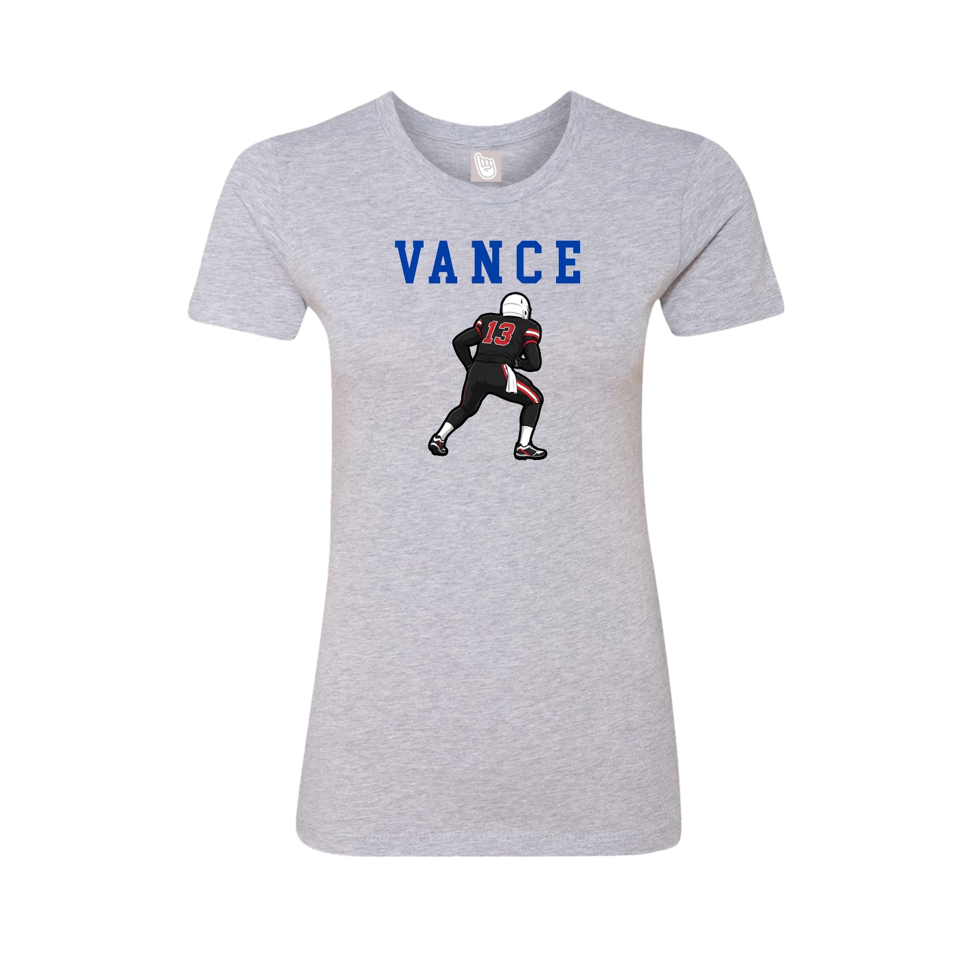 Fitted Women's Tee — Shirsey in Grey