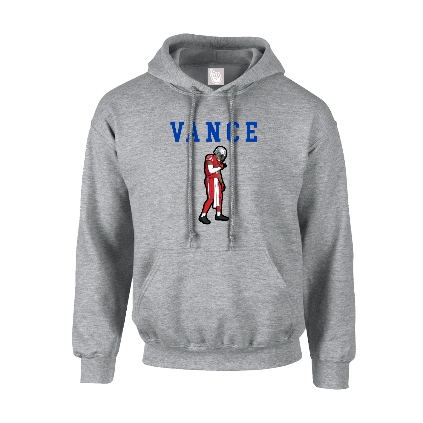 Hoodie — Shirsey in Grey
