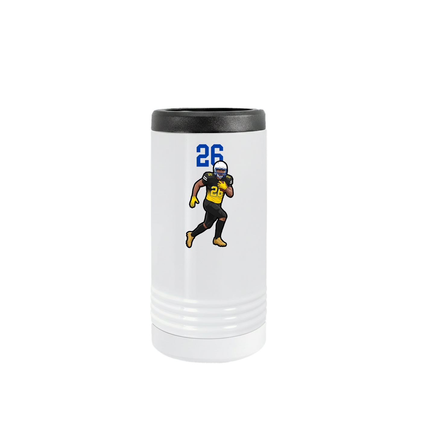 Slim Beverage Holder — Number Top in White