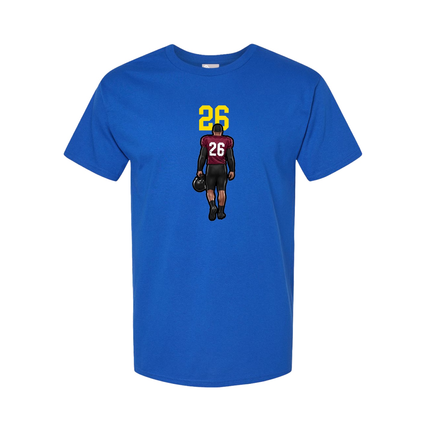 Tee — Number Top in Royal