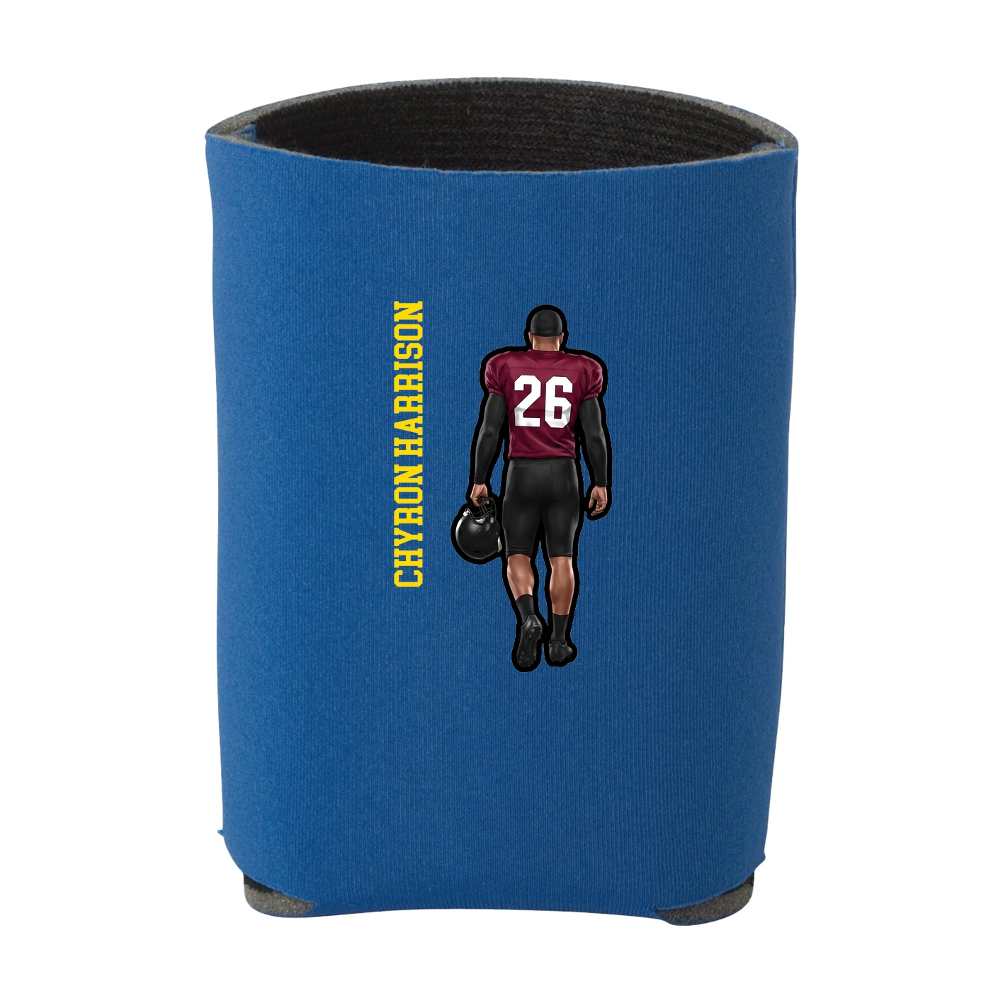 Can Holder — Name Vertical in Royal