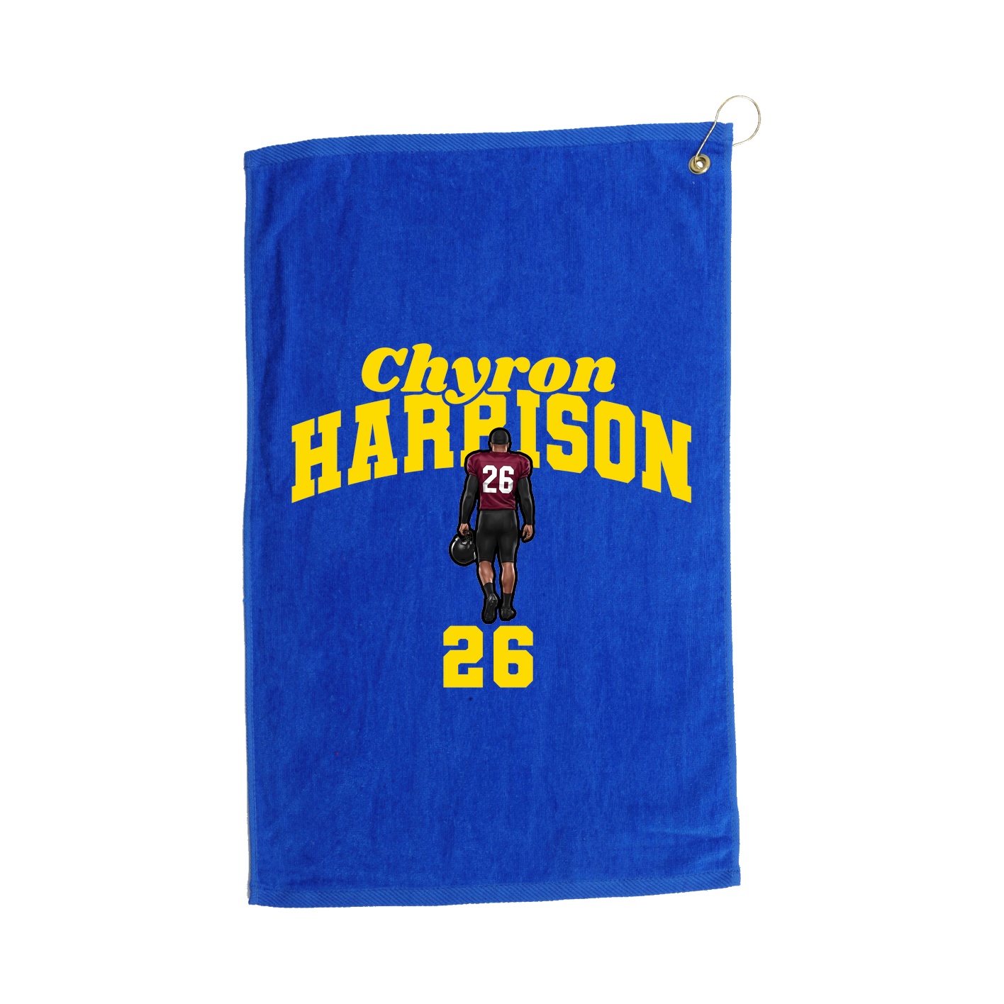 Golf Towel — Signature Arch in Royal