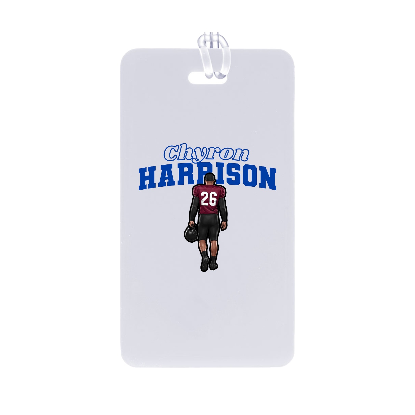 Bag Tag — Name Arch in Classic