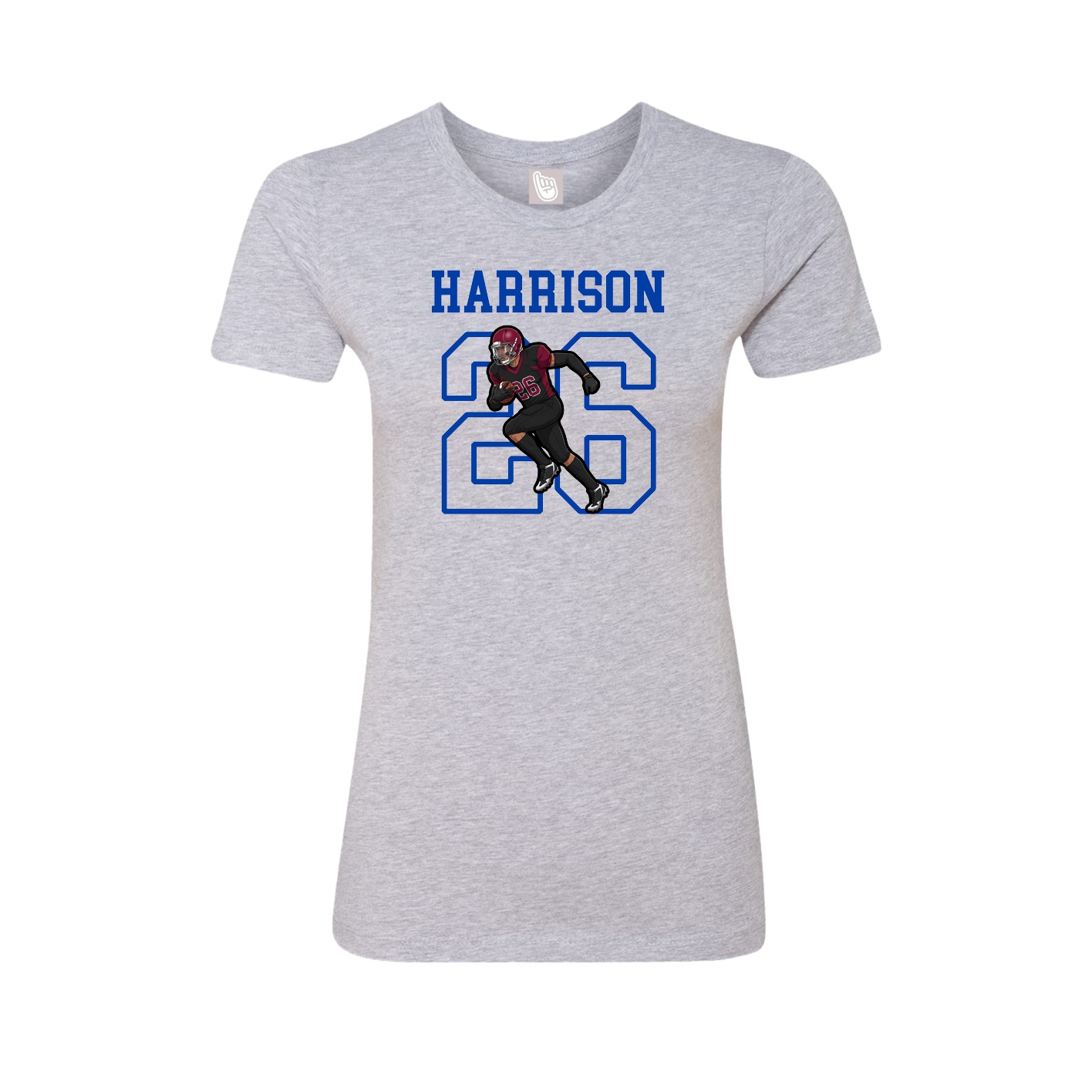 Fitted Women's Tee — Shirsey in Grey