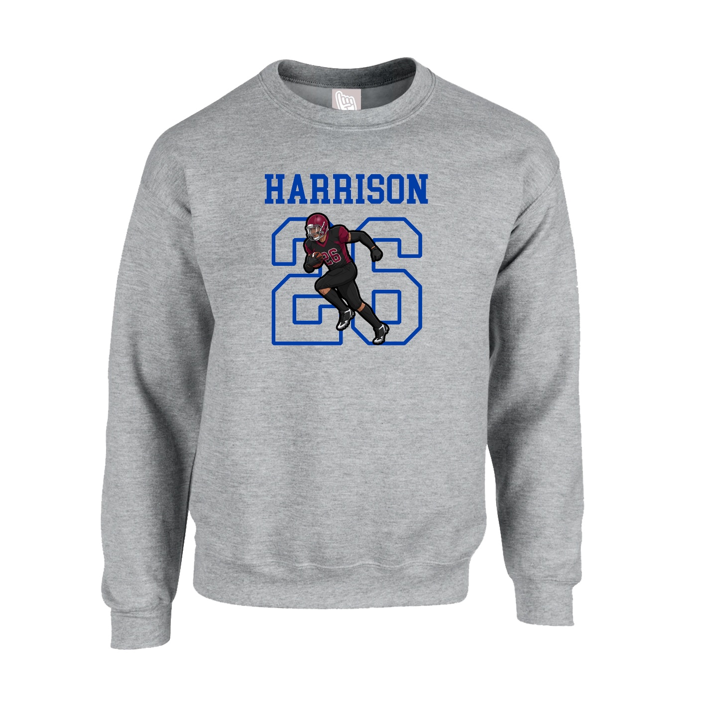 Fleece Crew — Shirsey in Grey