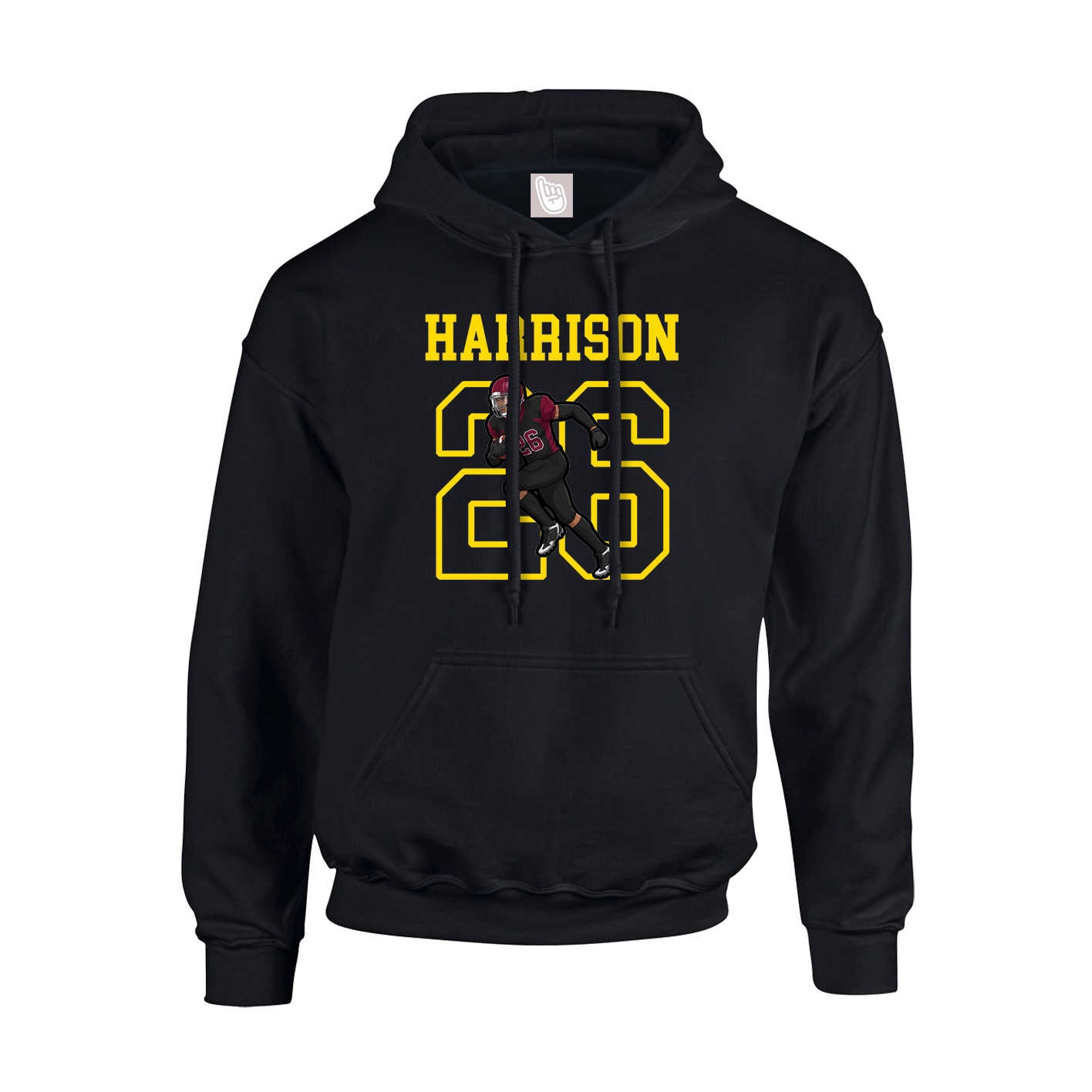 Youth Hoodie — Shirsey in Black