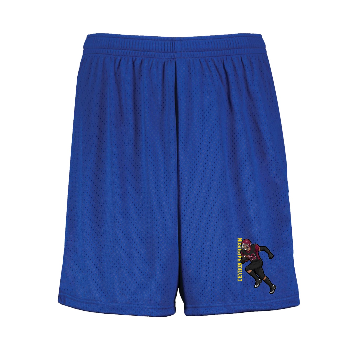 Shorts — Name Vertical in Royal
