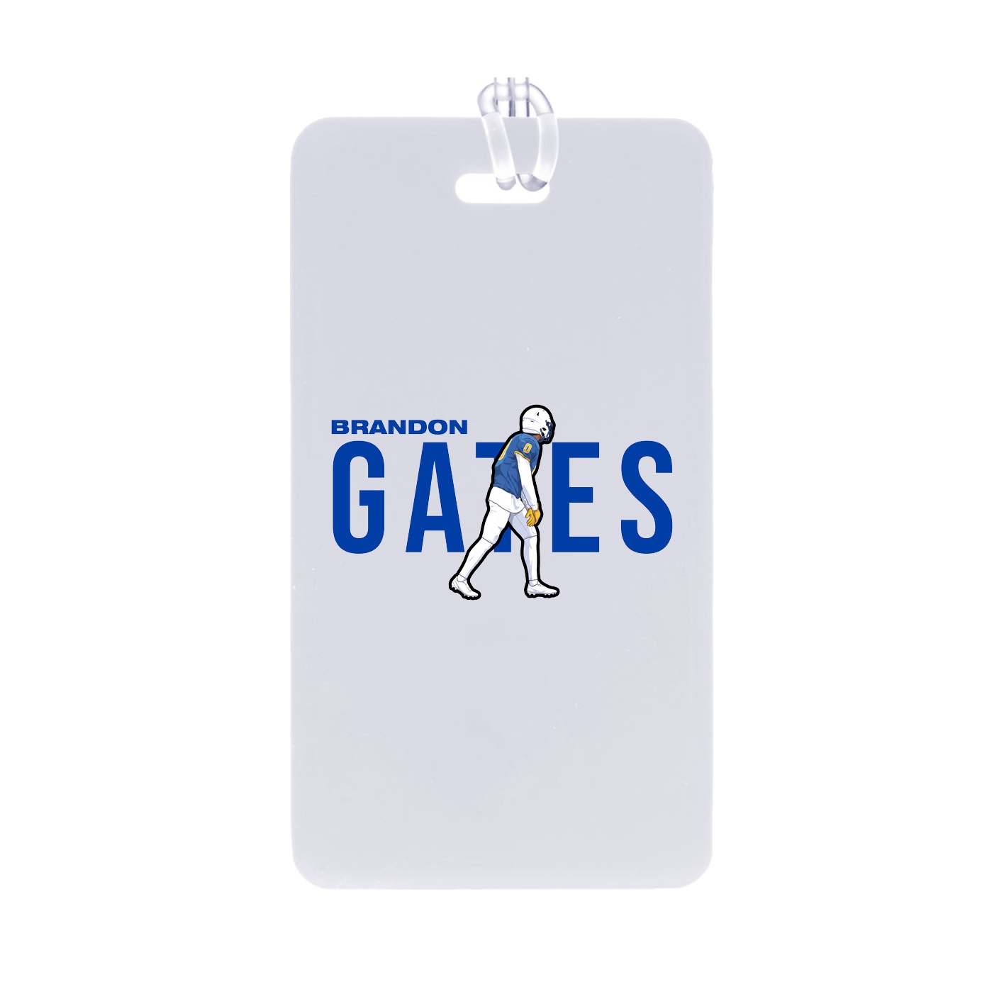 Bag Tag — Player Name in Classic
