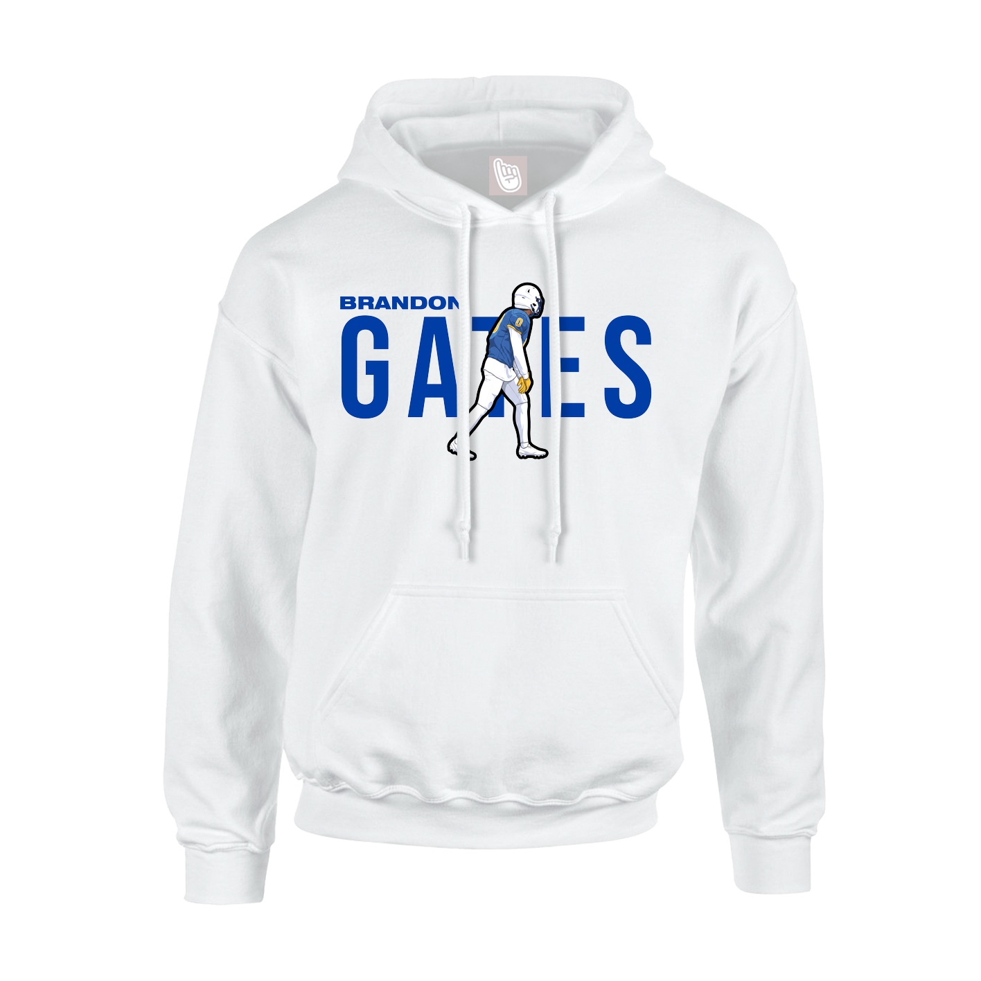 Hoodie — Player Name in White