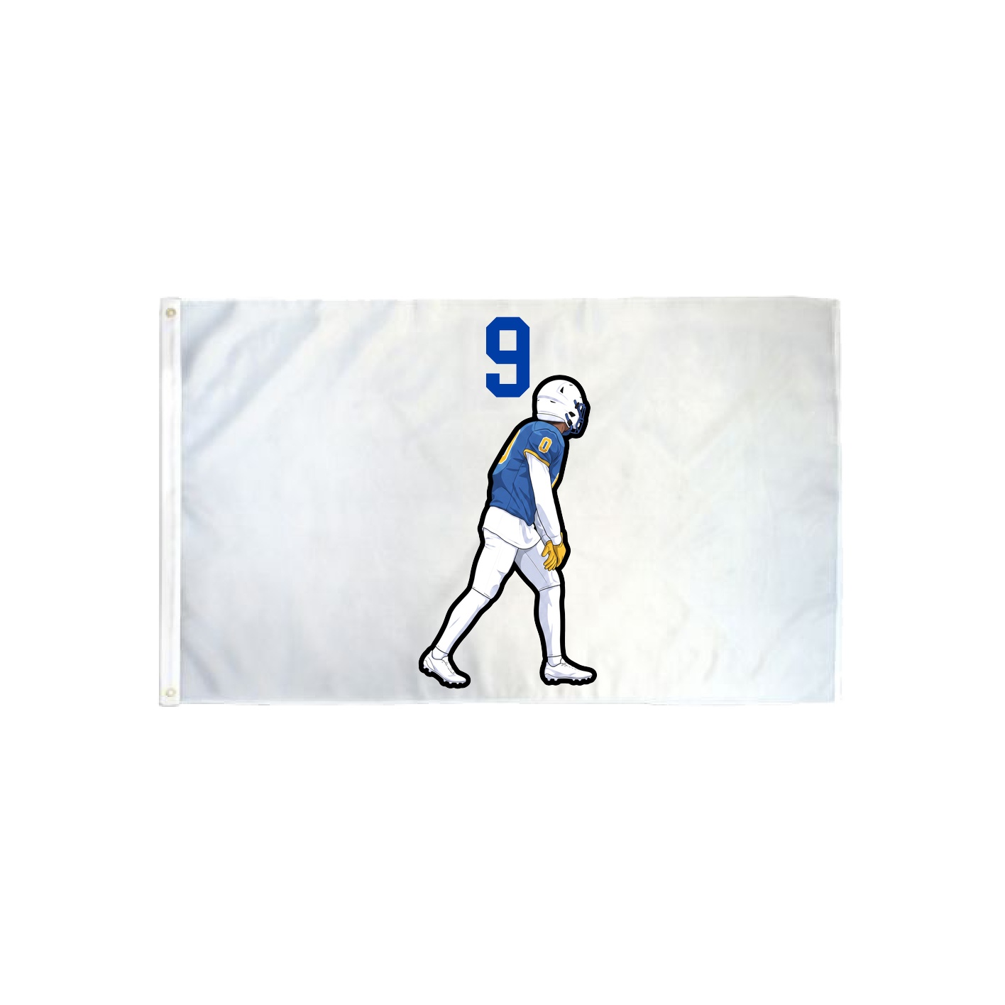 3x5 Flag — Number Top in Classic