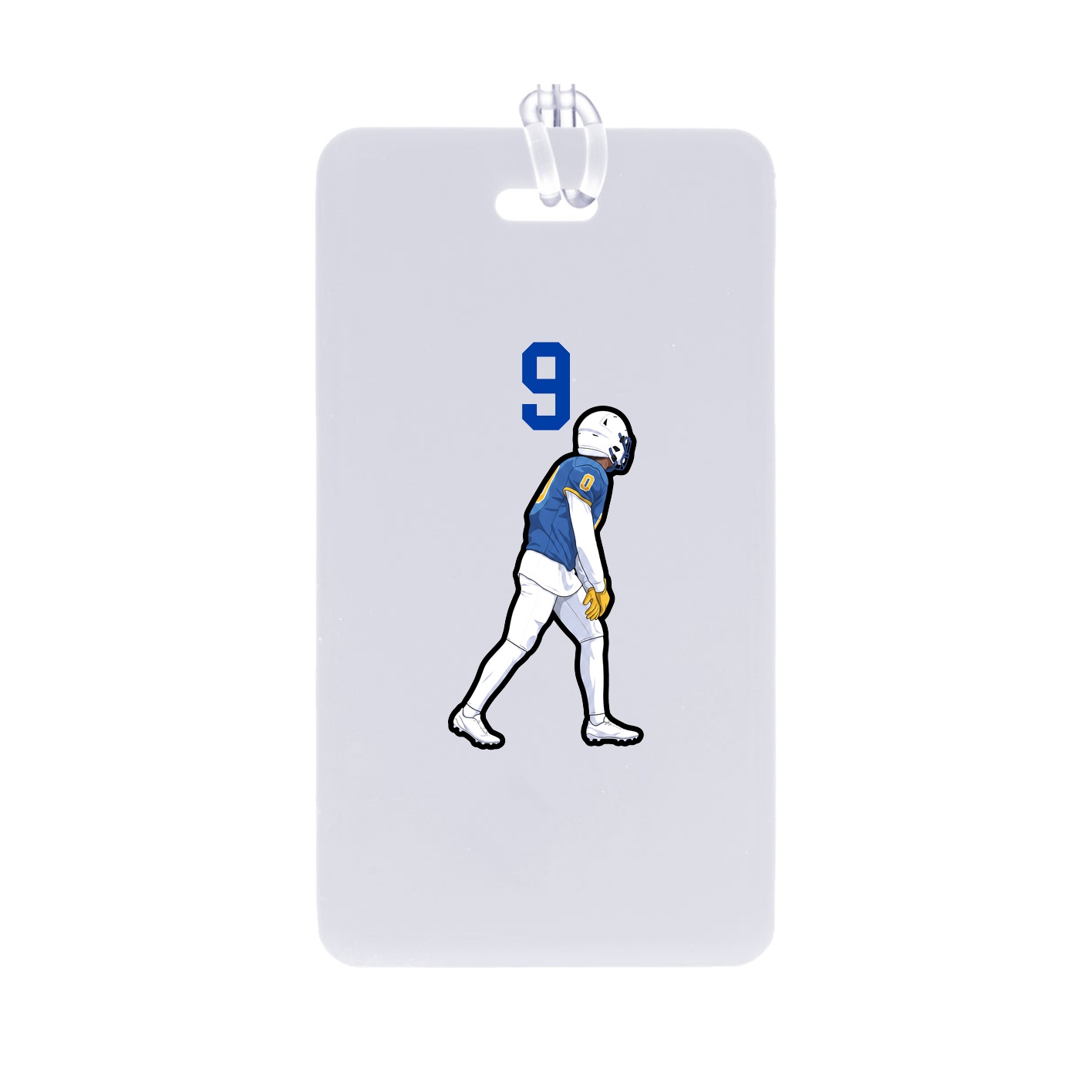 Bag Tag — Number Top in Classic