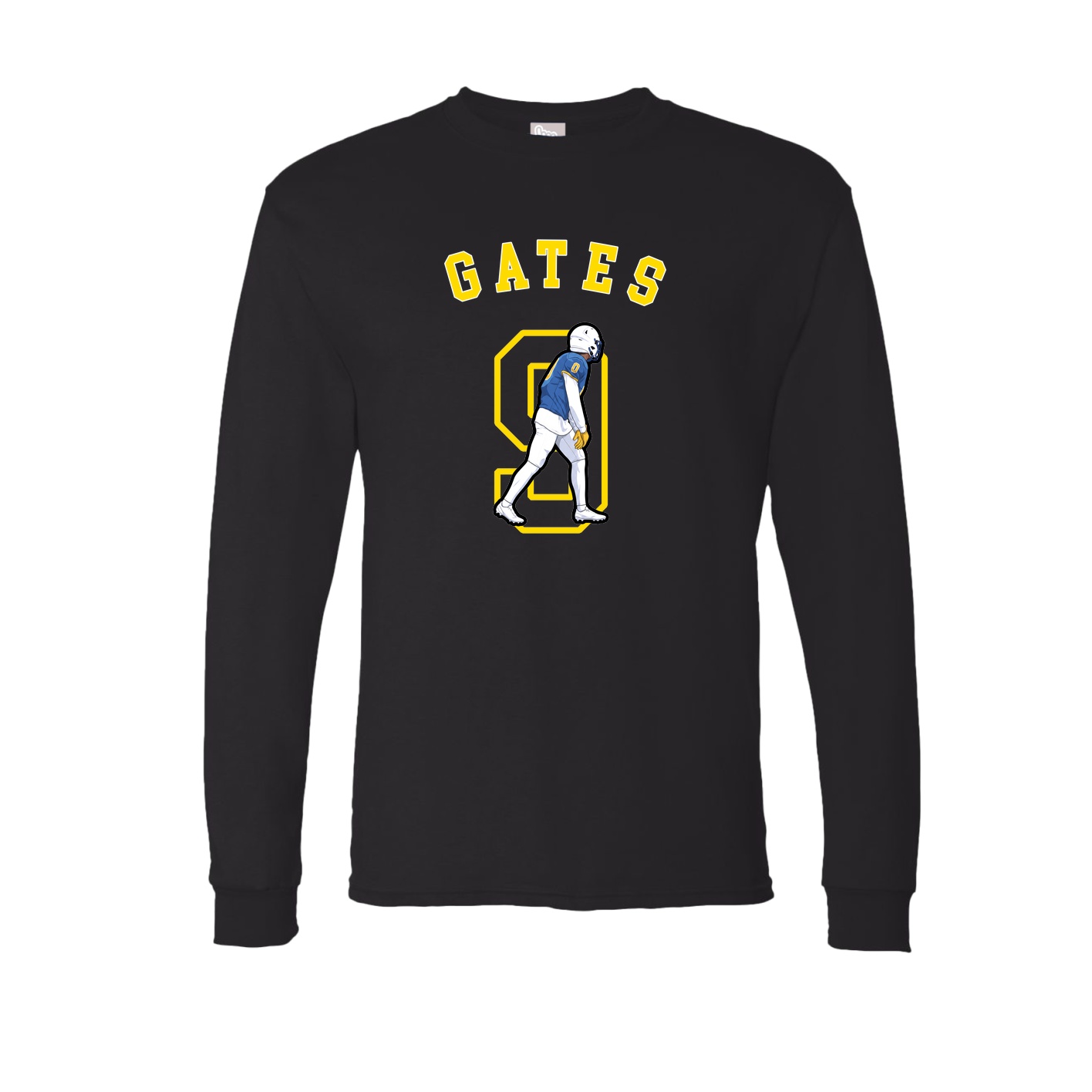 Long Sleeve Tee — Shirsey Arch in Black