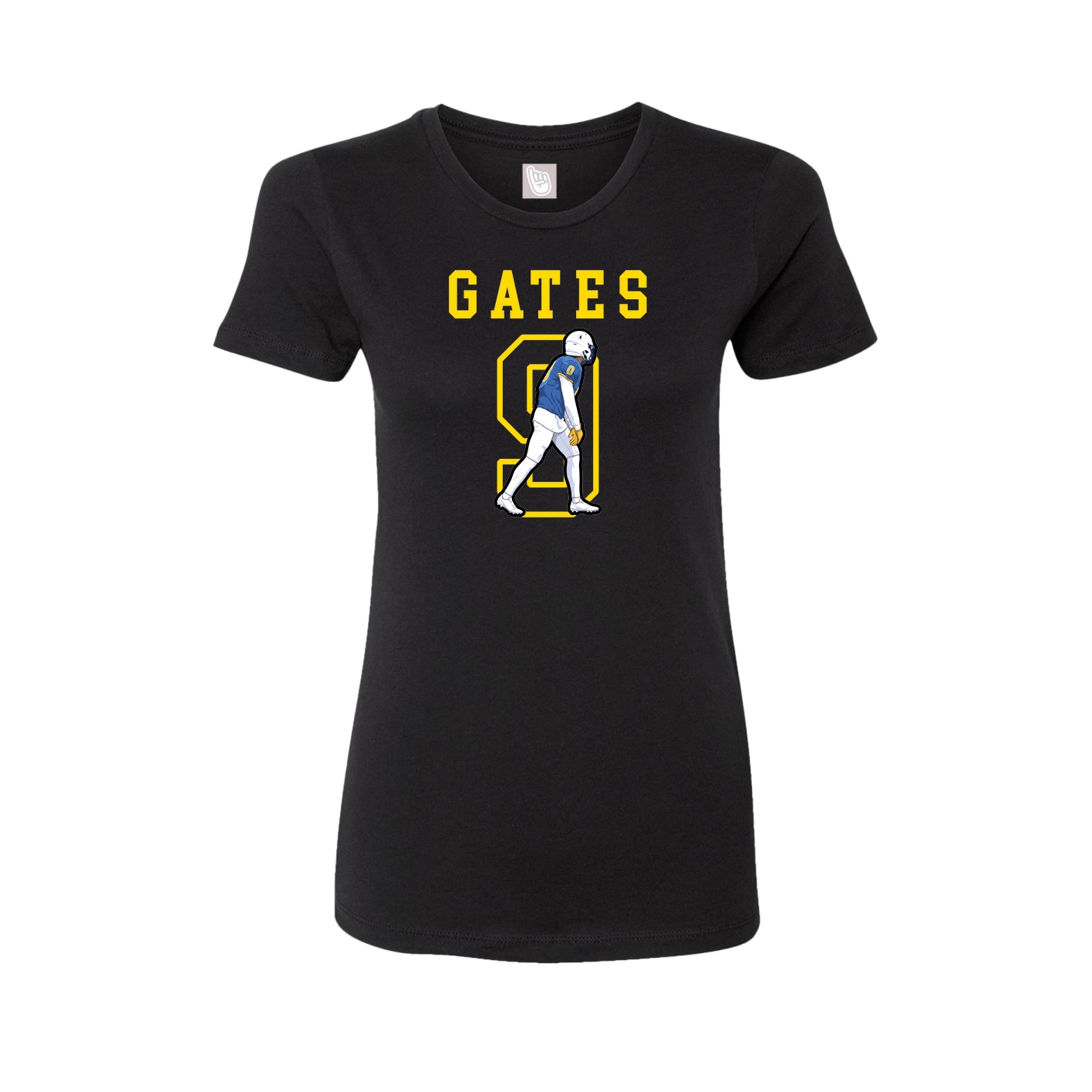 Fitted Women's Tee — Shirsey in Black
