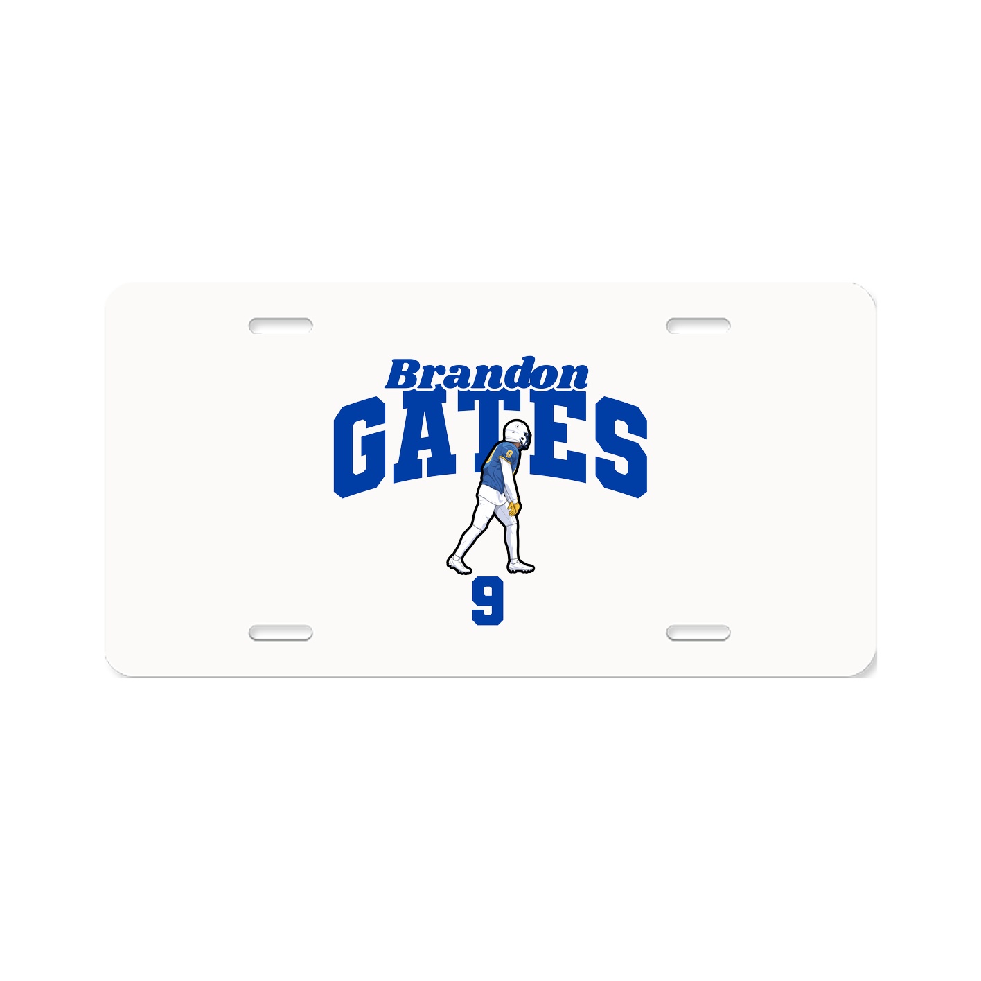 License Plate — Signature Arch in Classic