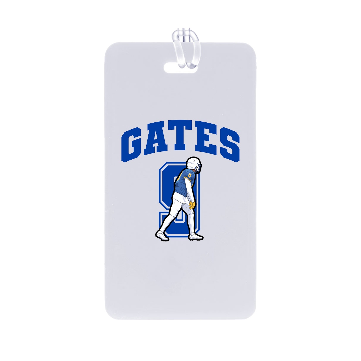Bag Tag — Number in Classic