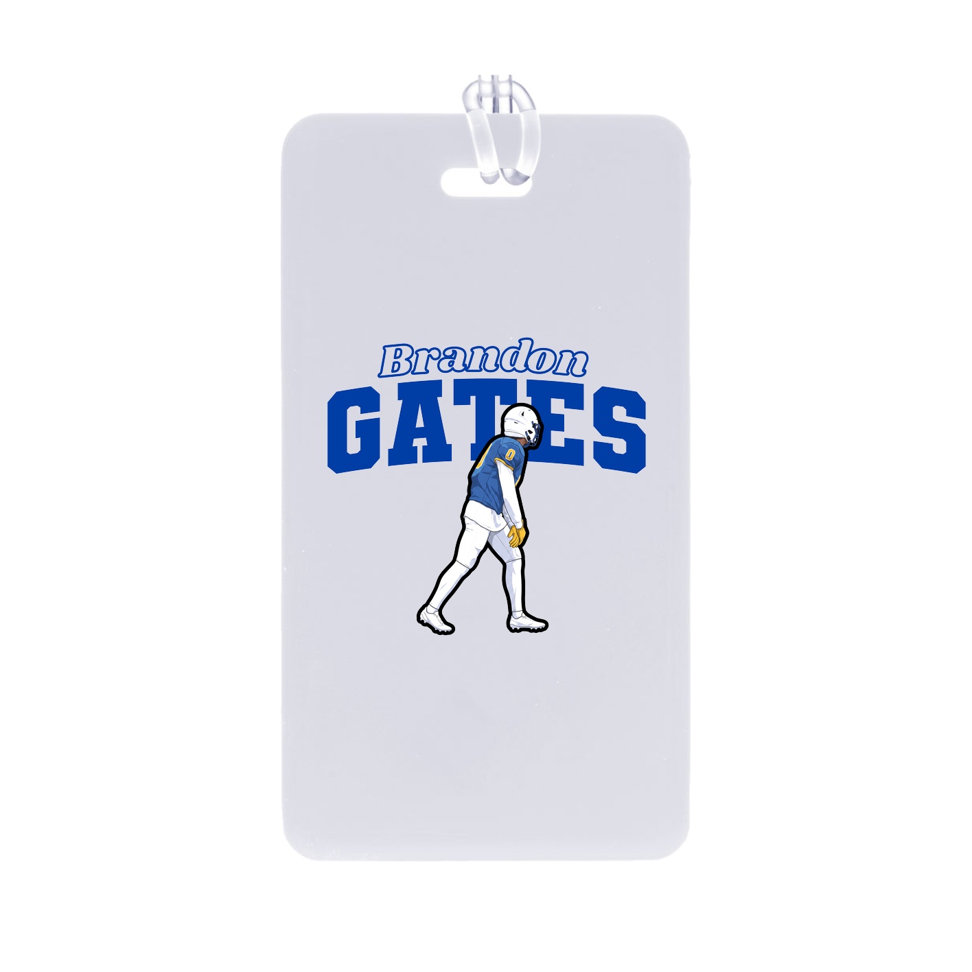 Bag Tag — Name Arch in Classic