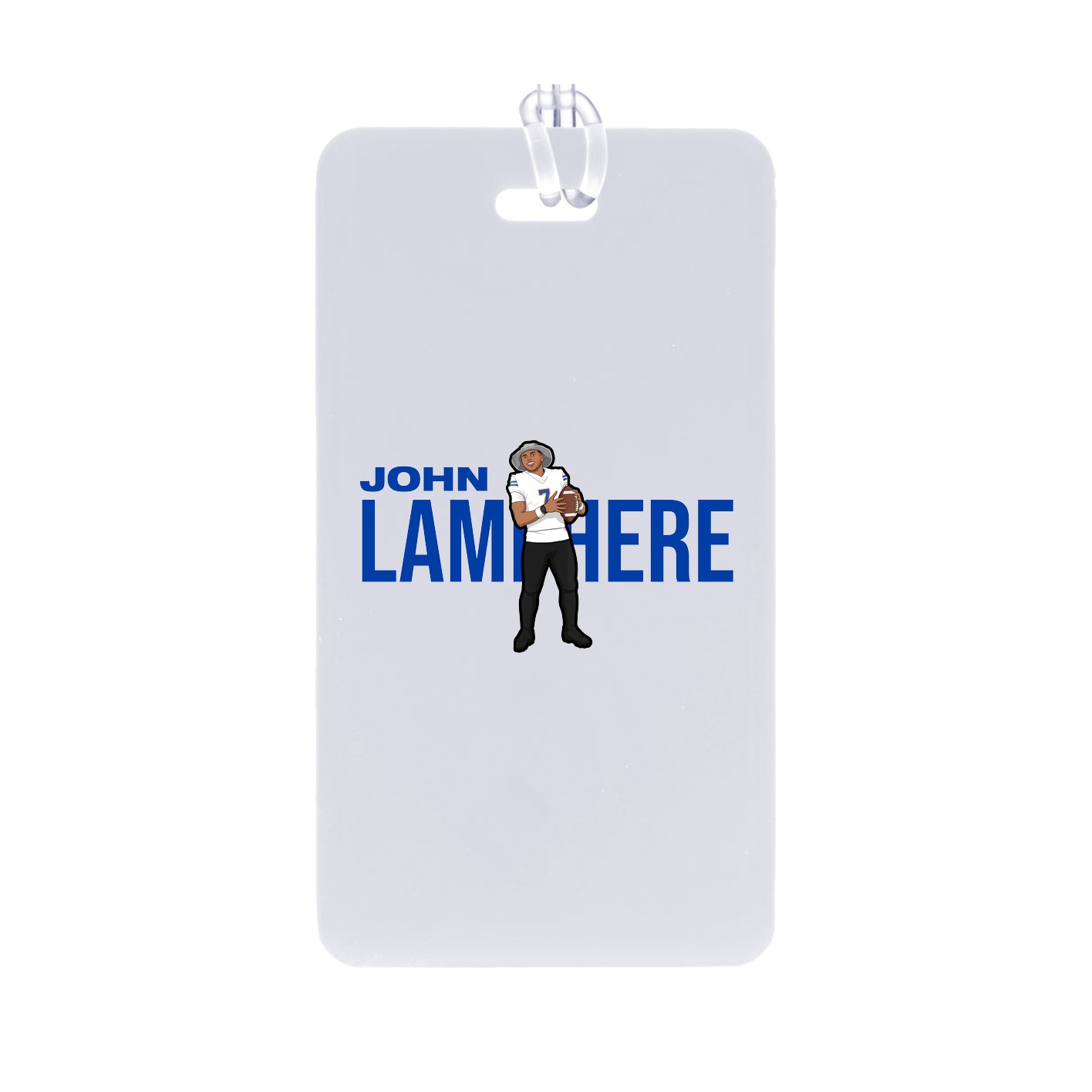 Bag Tag — Player Name in Classic