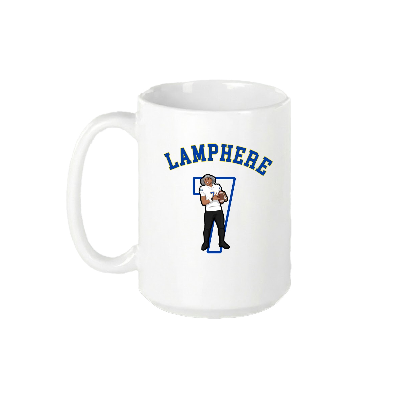 15oz Coffee Mug — Shirsey Arch in White