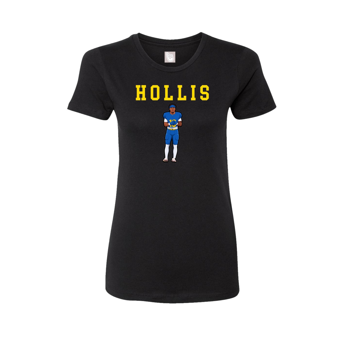 Fitted Women's Tee — Shirsey in Black