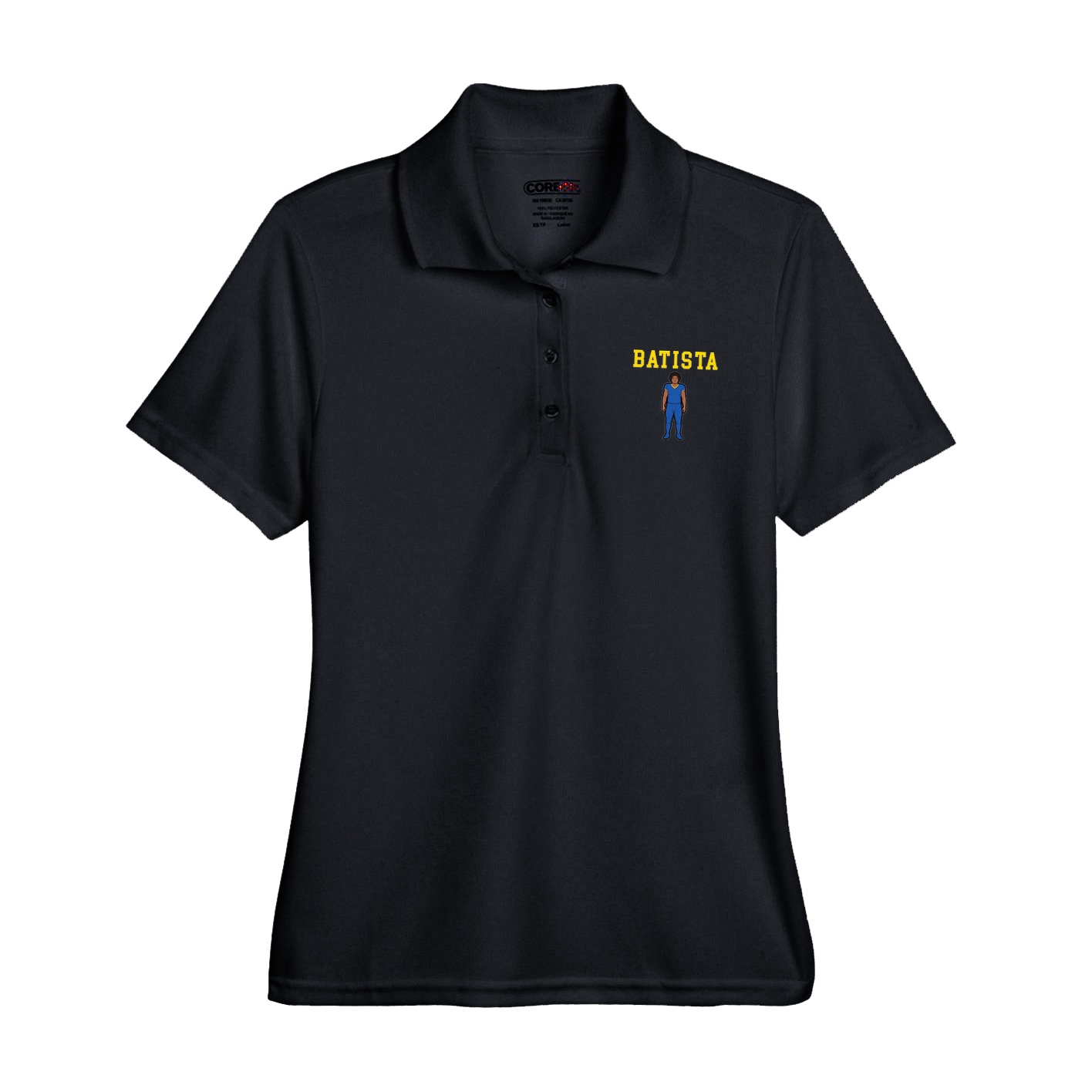 Womens Performance Polo — Shirsey in Black