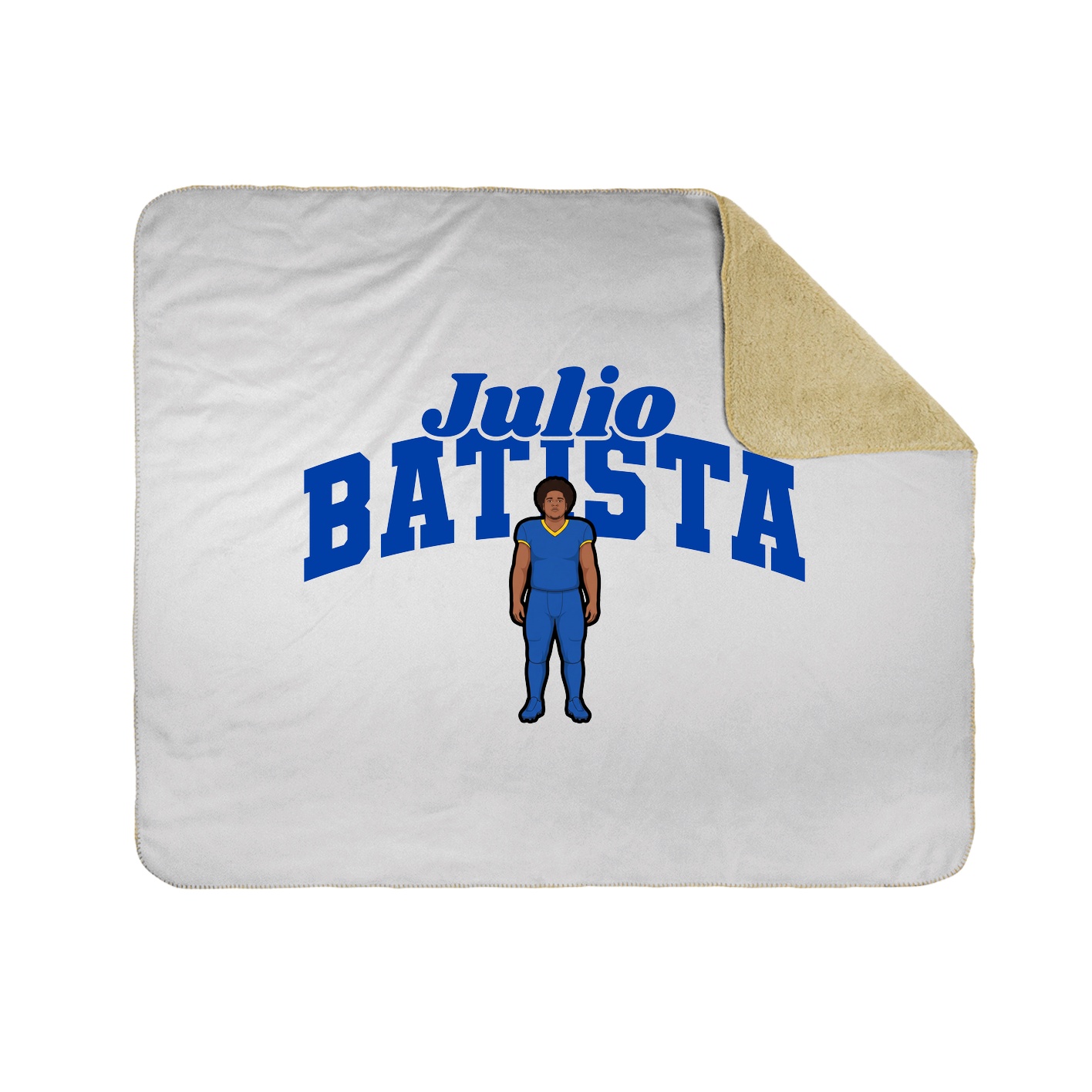 Throw Blanket — Signature Arch in White