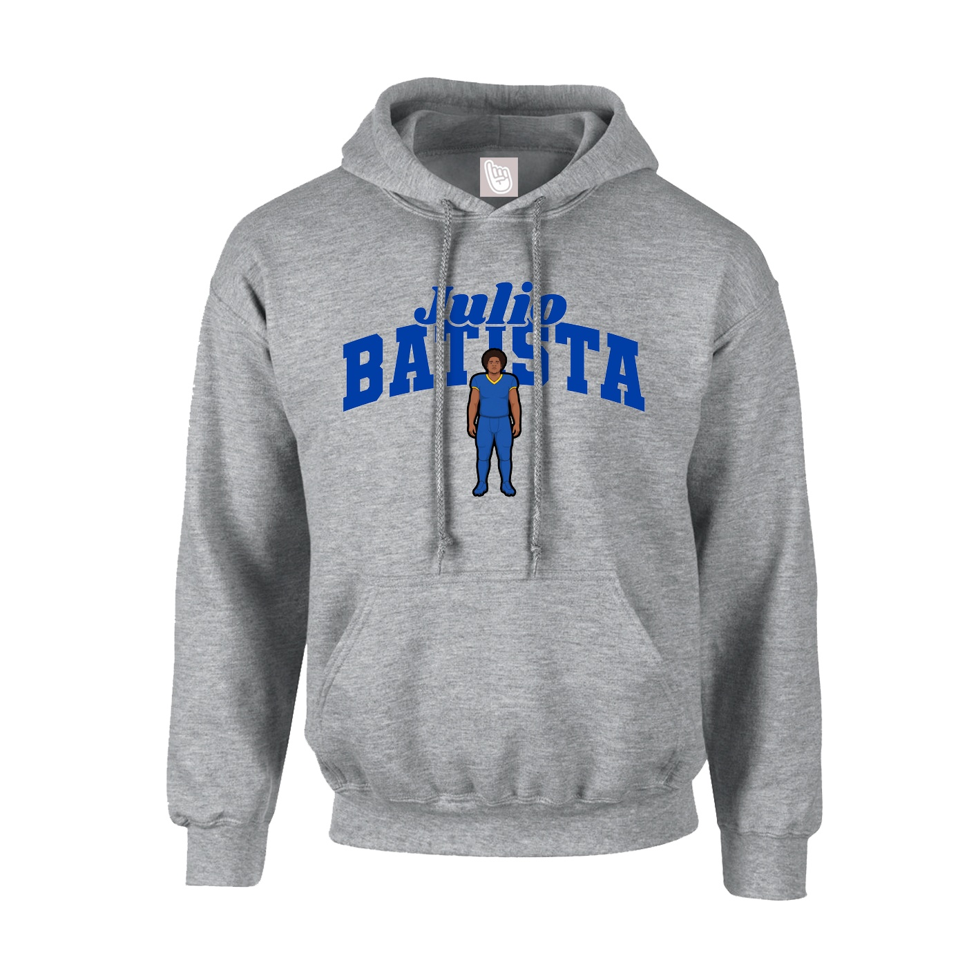Youth Hoodie — Signature Arch in Grey