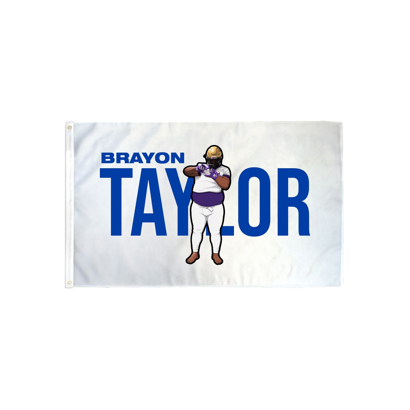 3x5 Flag — Player Name in Classic