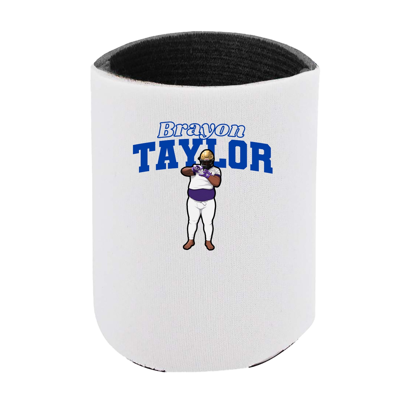Can Holder — Name Arch in White