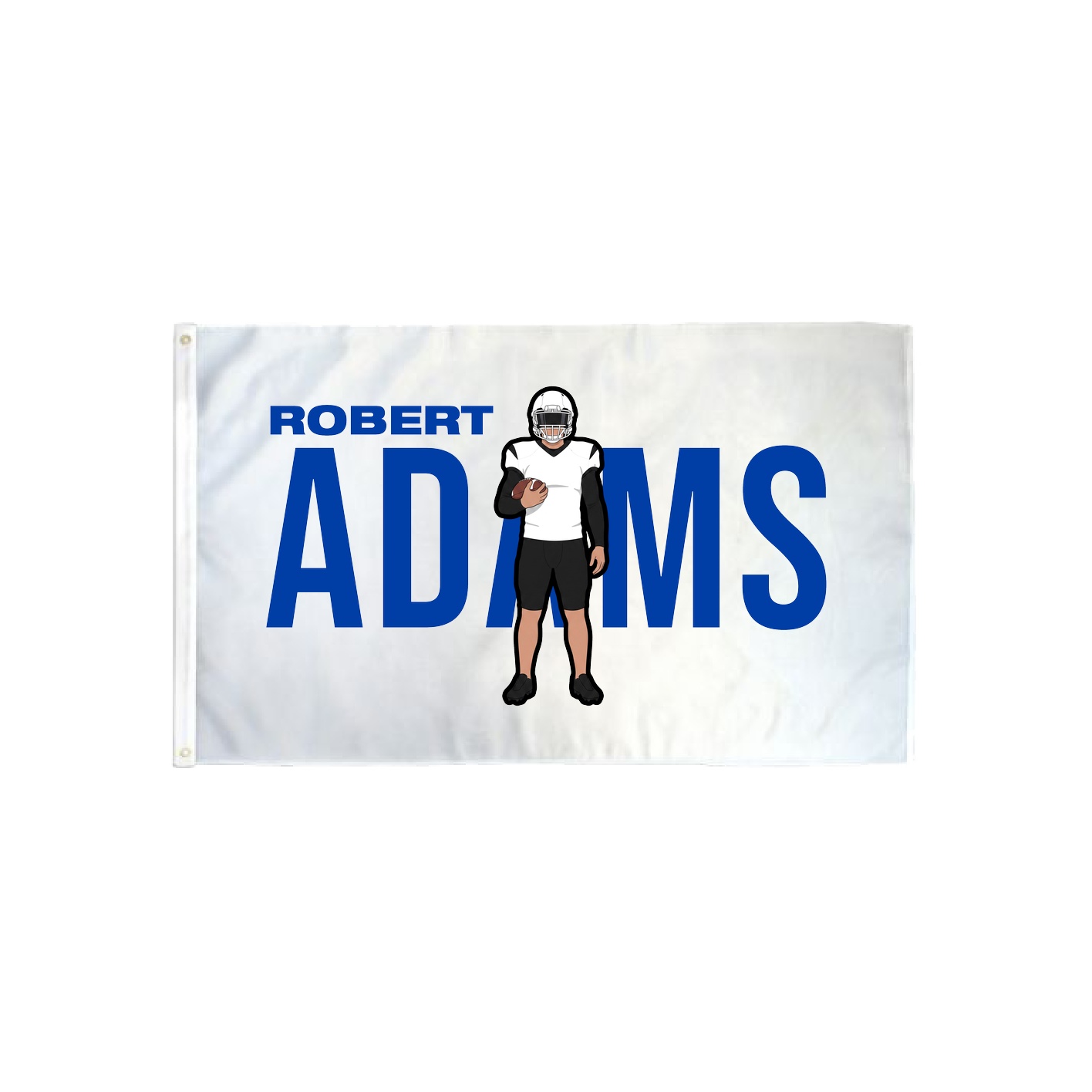 3x5 Flag — Player Name in Classic