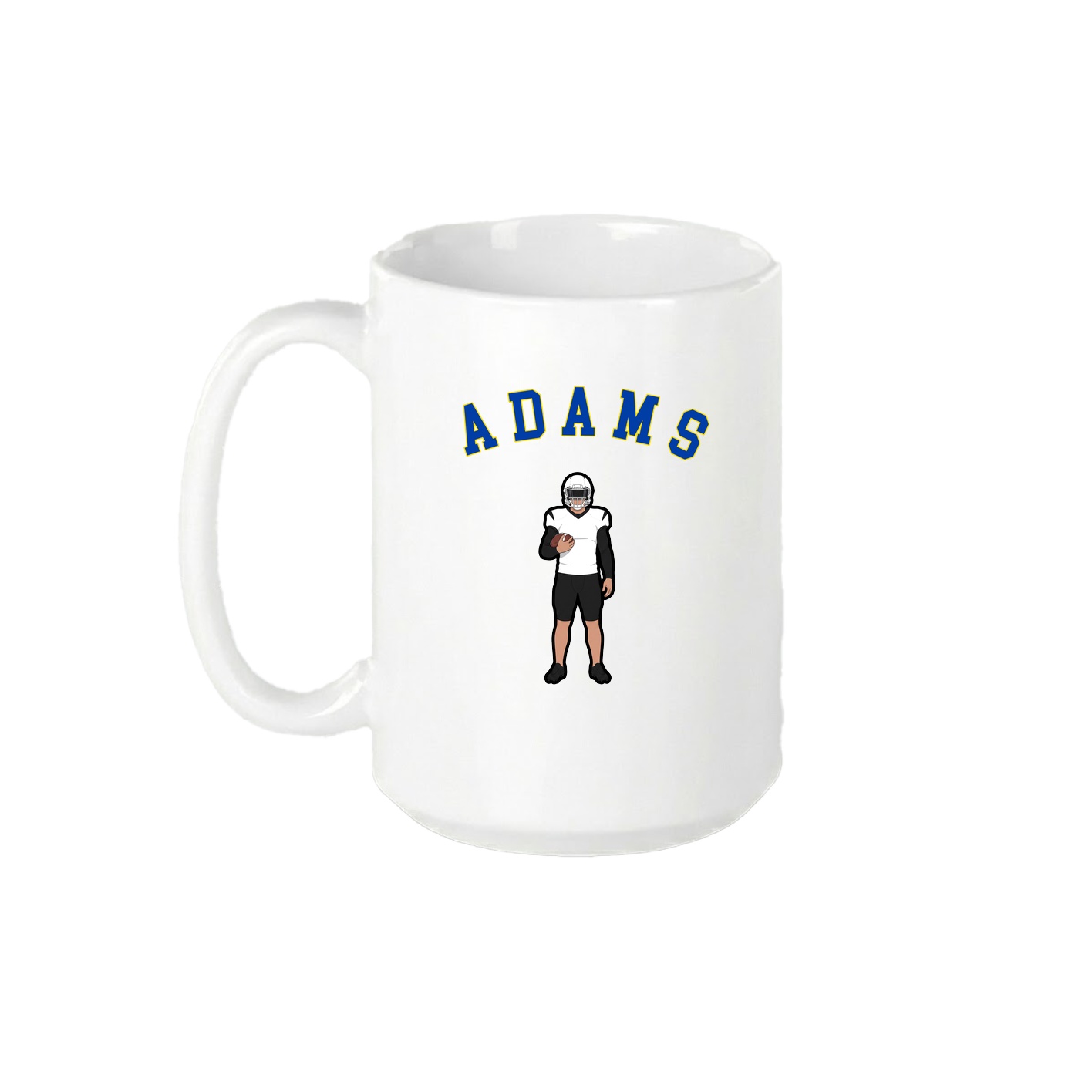 15oz Coffee Mug — Shirsey Arch in White