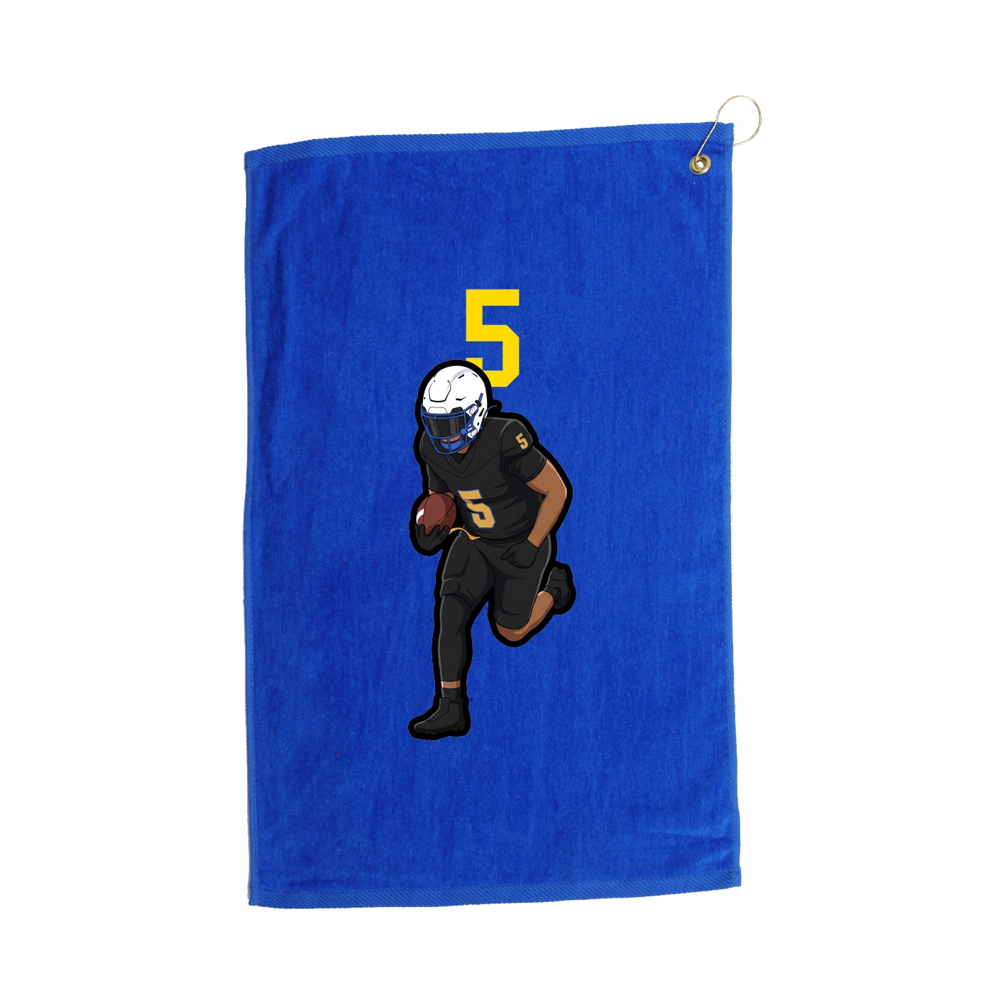 Golf Towel — Number Top in Royal