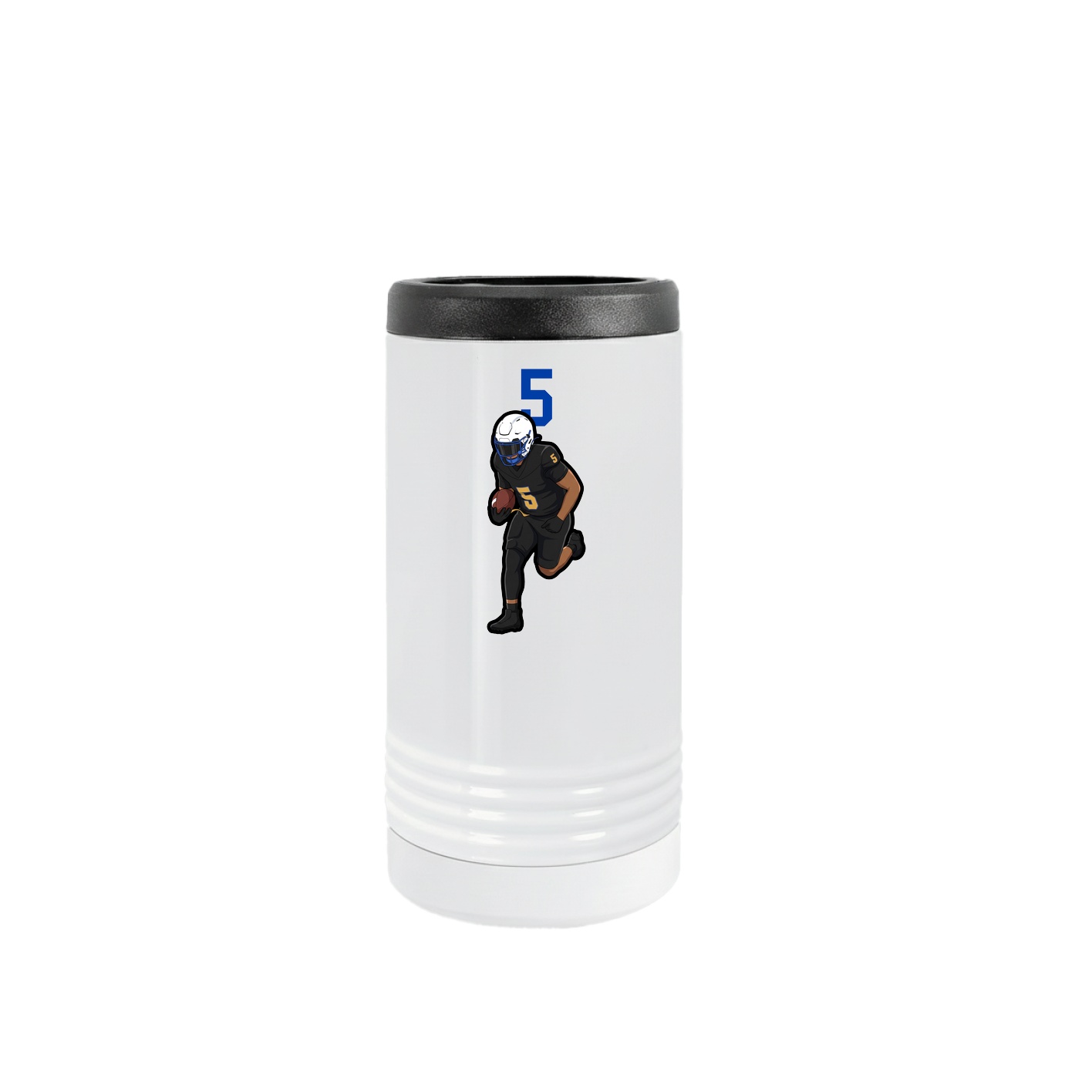 Slim Beverage Holder — Number Top in White
