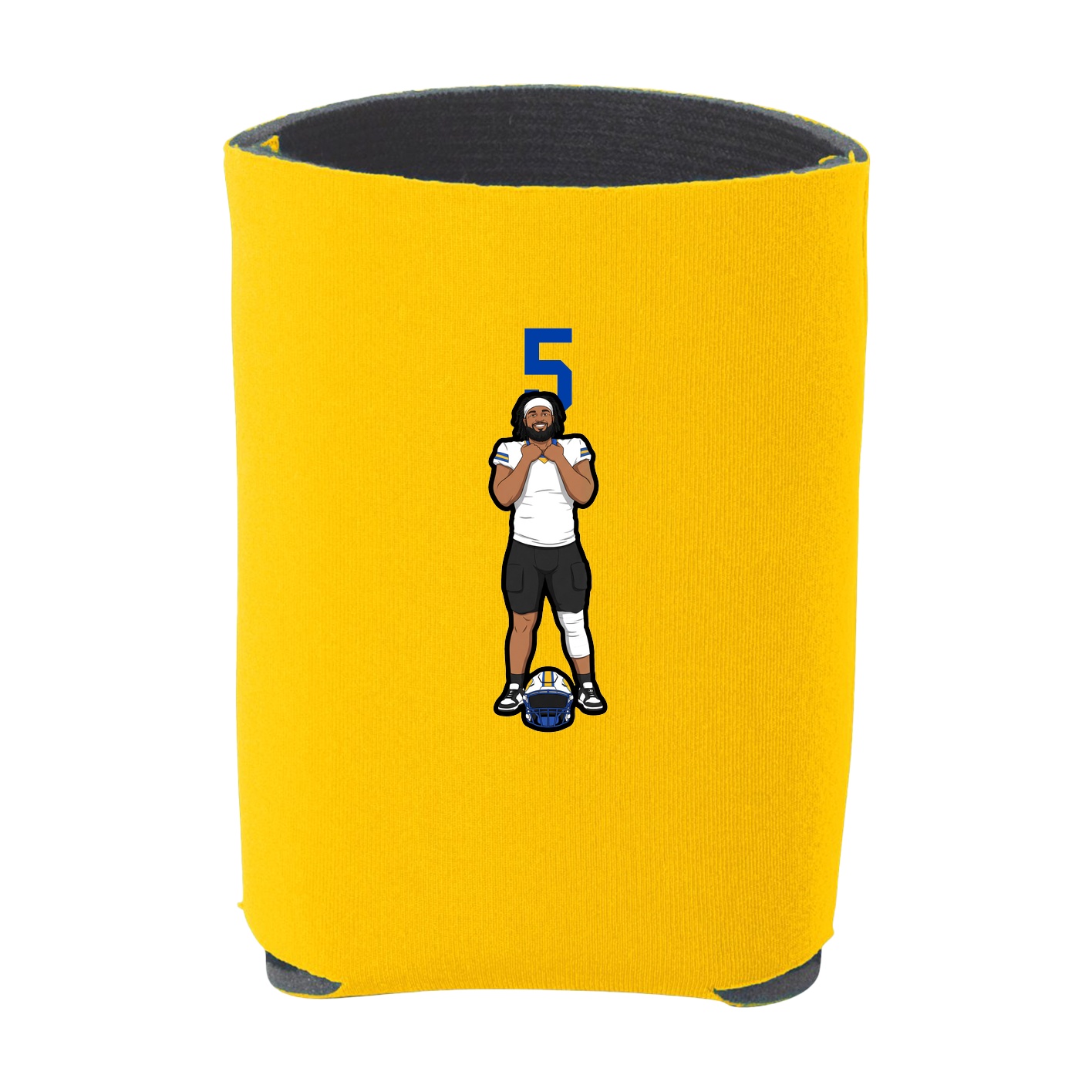 Can Holder — Number Top in Yellow
