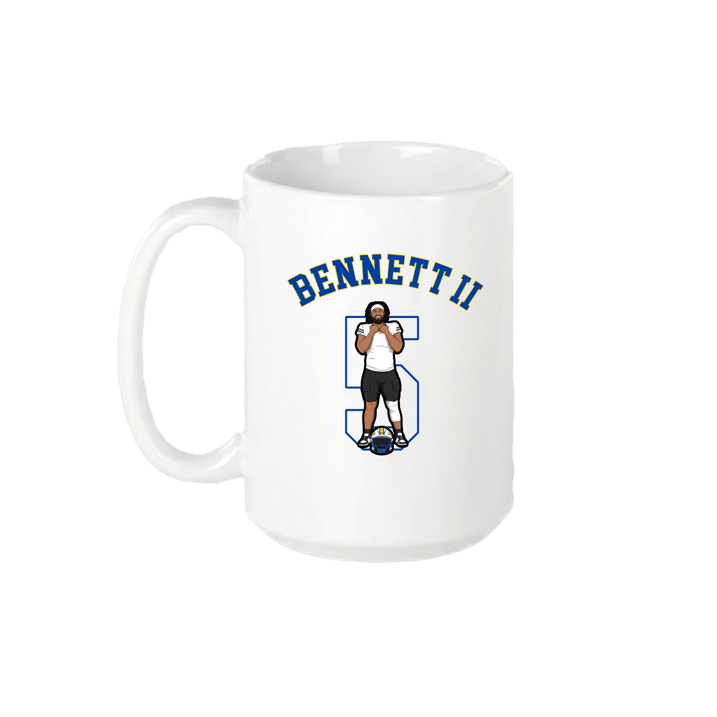 15oz Coffee Mug — Shirsey Arch in White