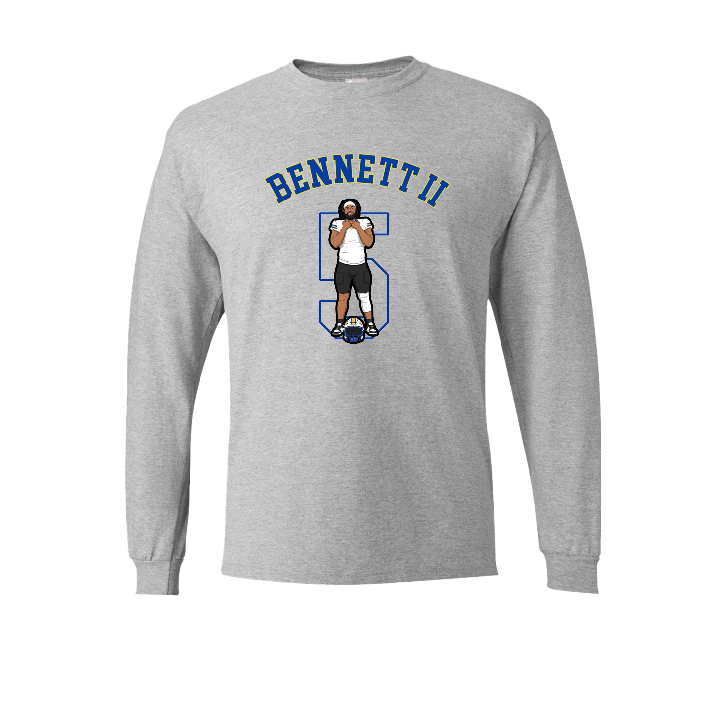 Long Sleeve Tee — Shirsey Arch in Grey