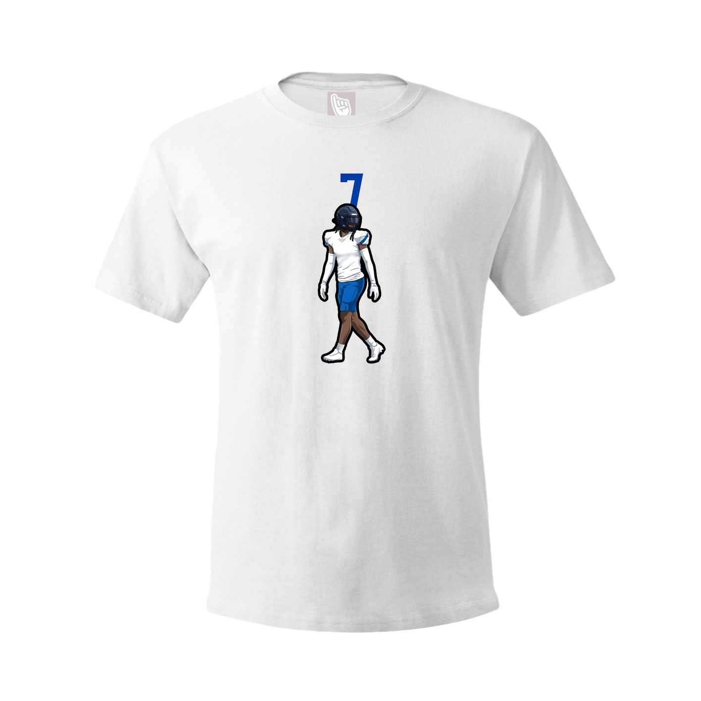 Tee — Number Top in White