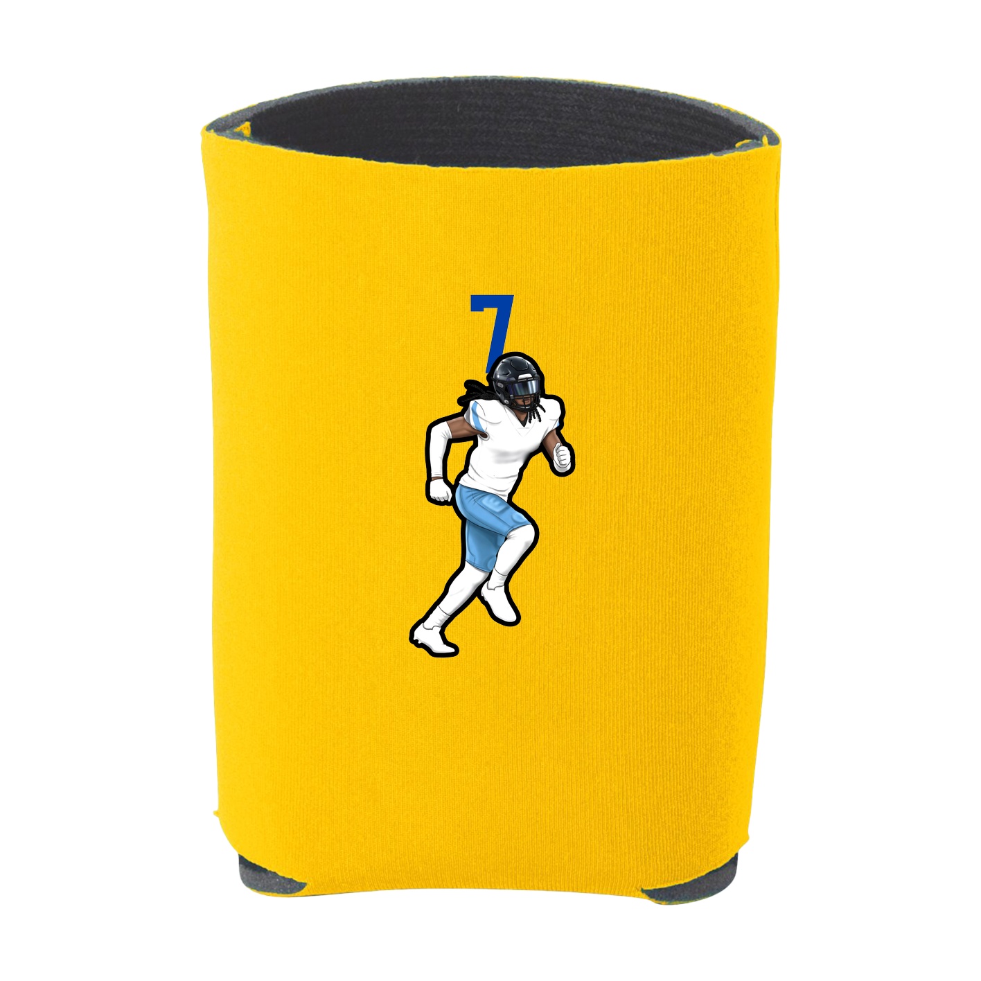 Can Holder — Number Top in Yellow