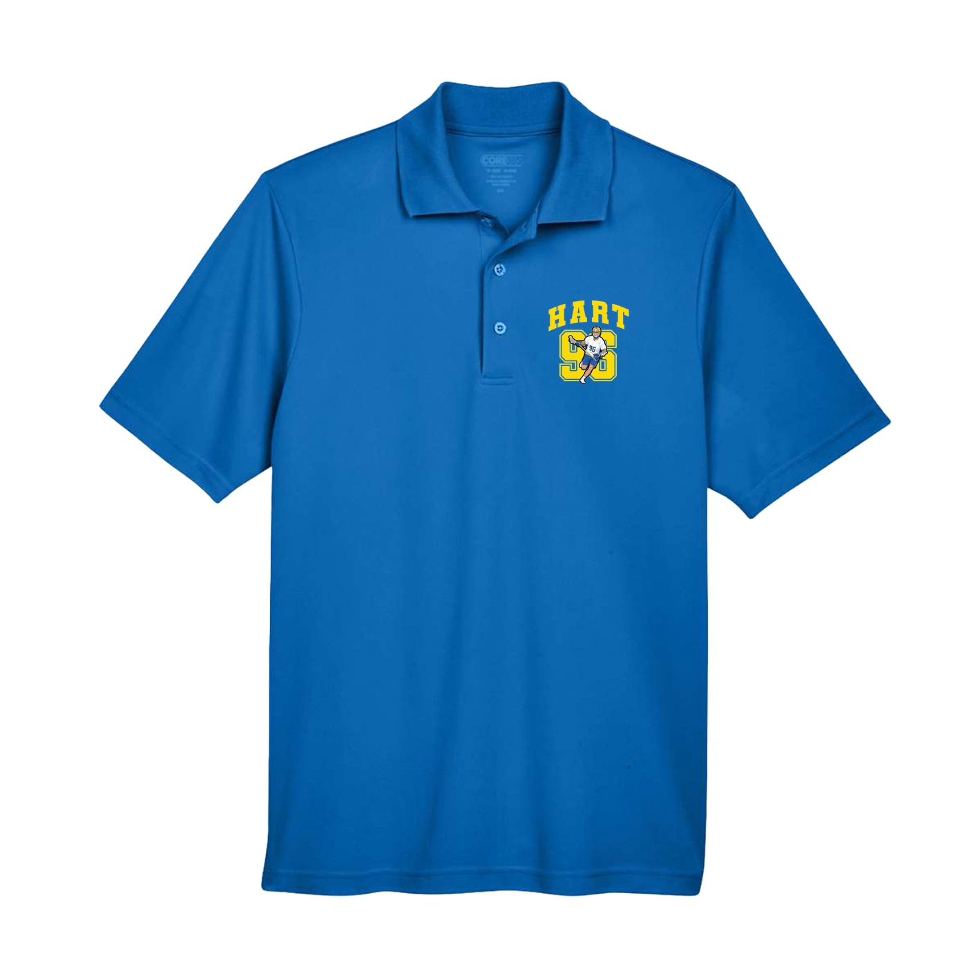 Performance Polo — Number in Royal
