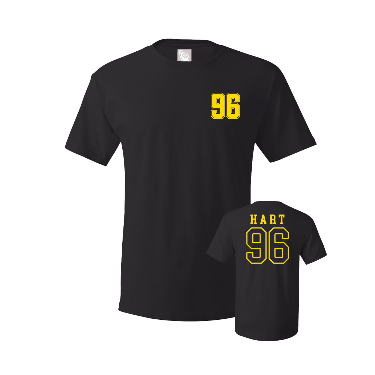 Youth Tee — Chest Back in Black