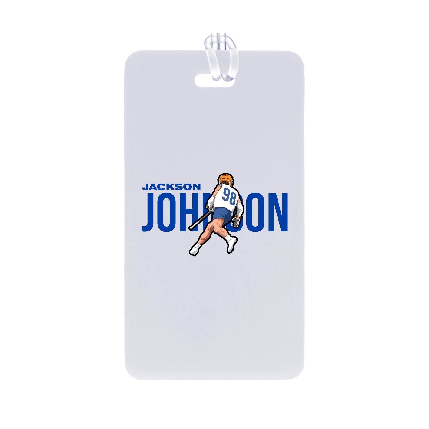 Bag Tag — Player Name in Classic