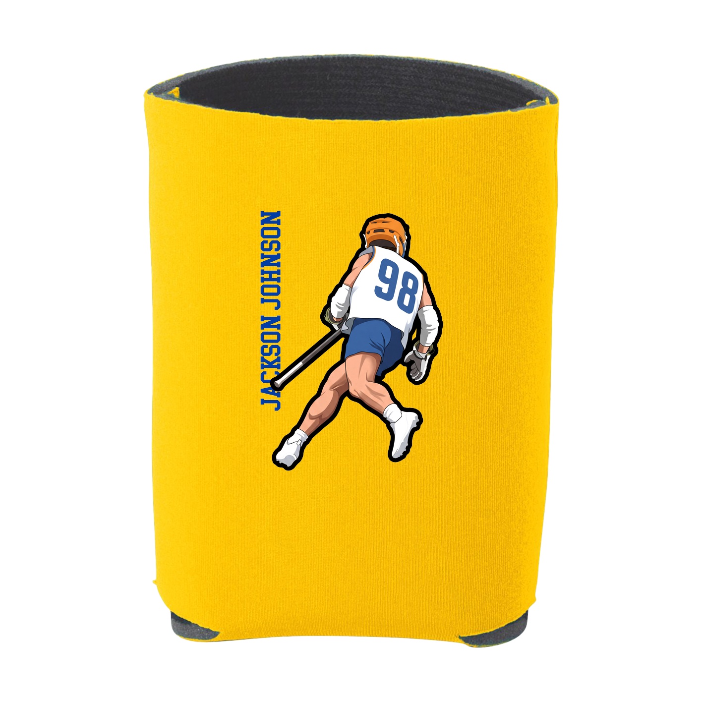 Can Holder — Name Vertical in Yellow