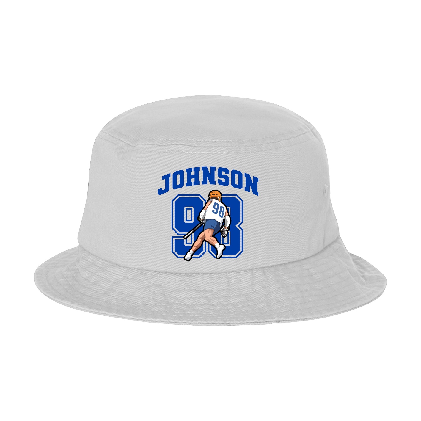 Bucket Cap — Number in White