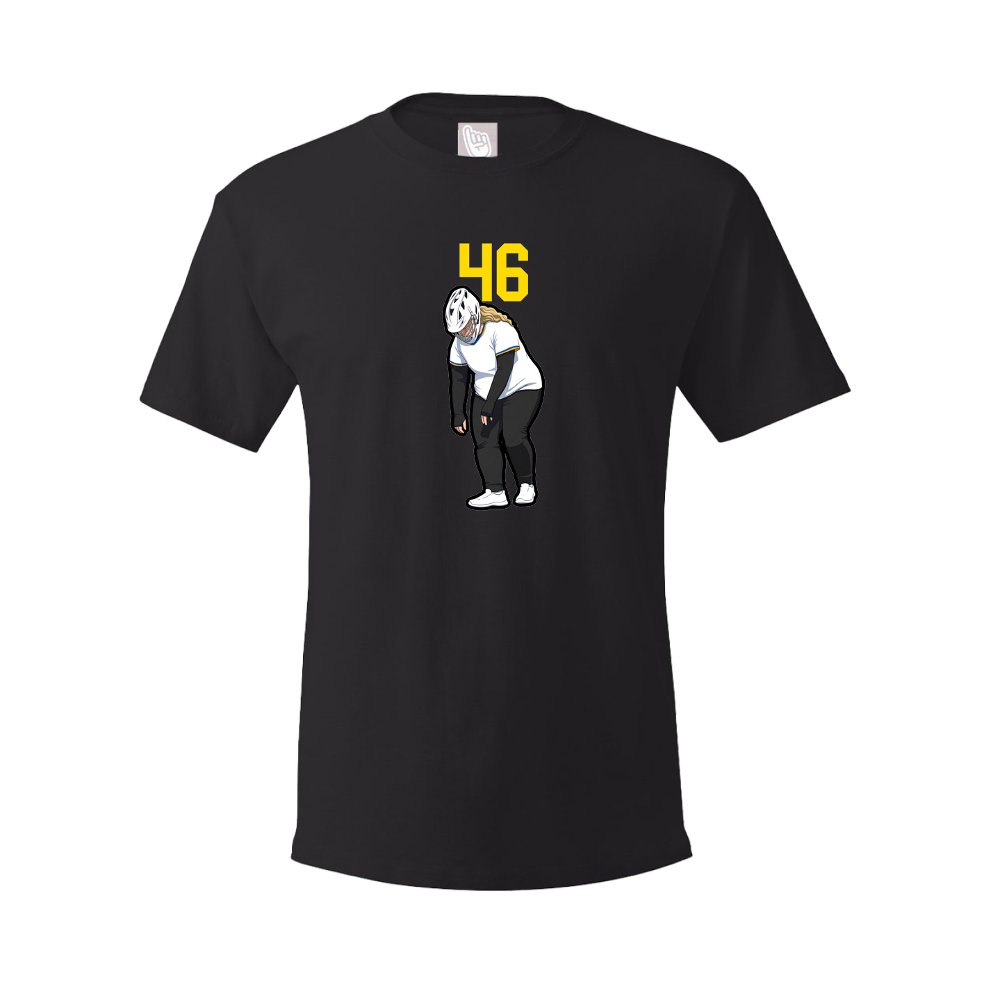 Tee — Number Top in Black