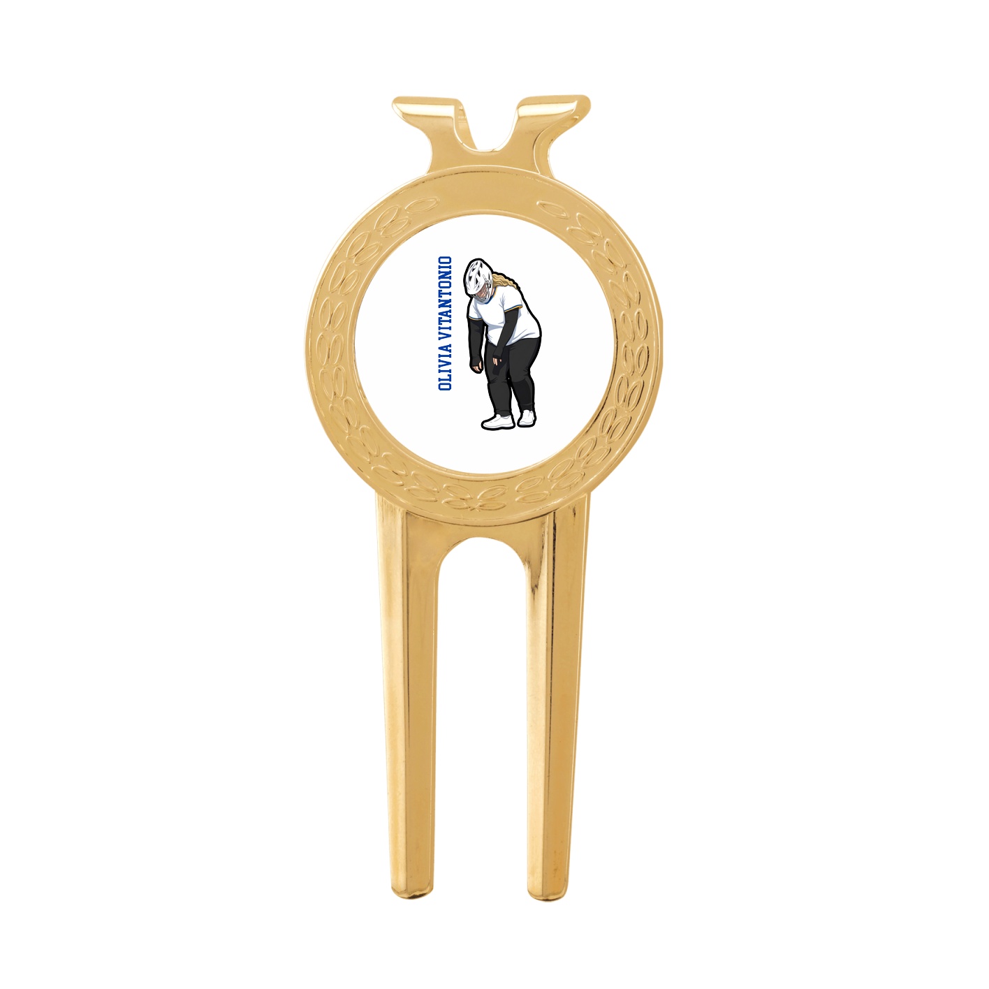 Divot Tool with Ball Marker — Name Vertical in Classic