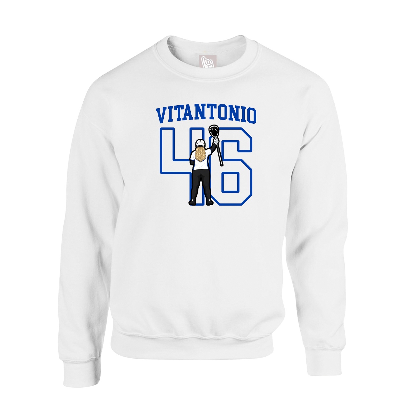 Fleece Crew — Shirsey in White